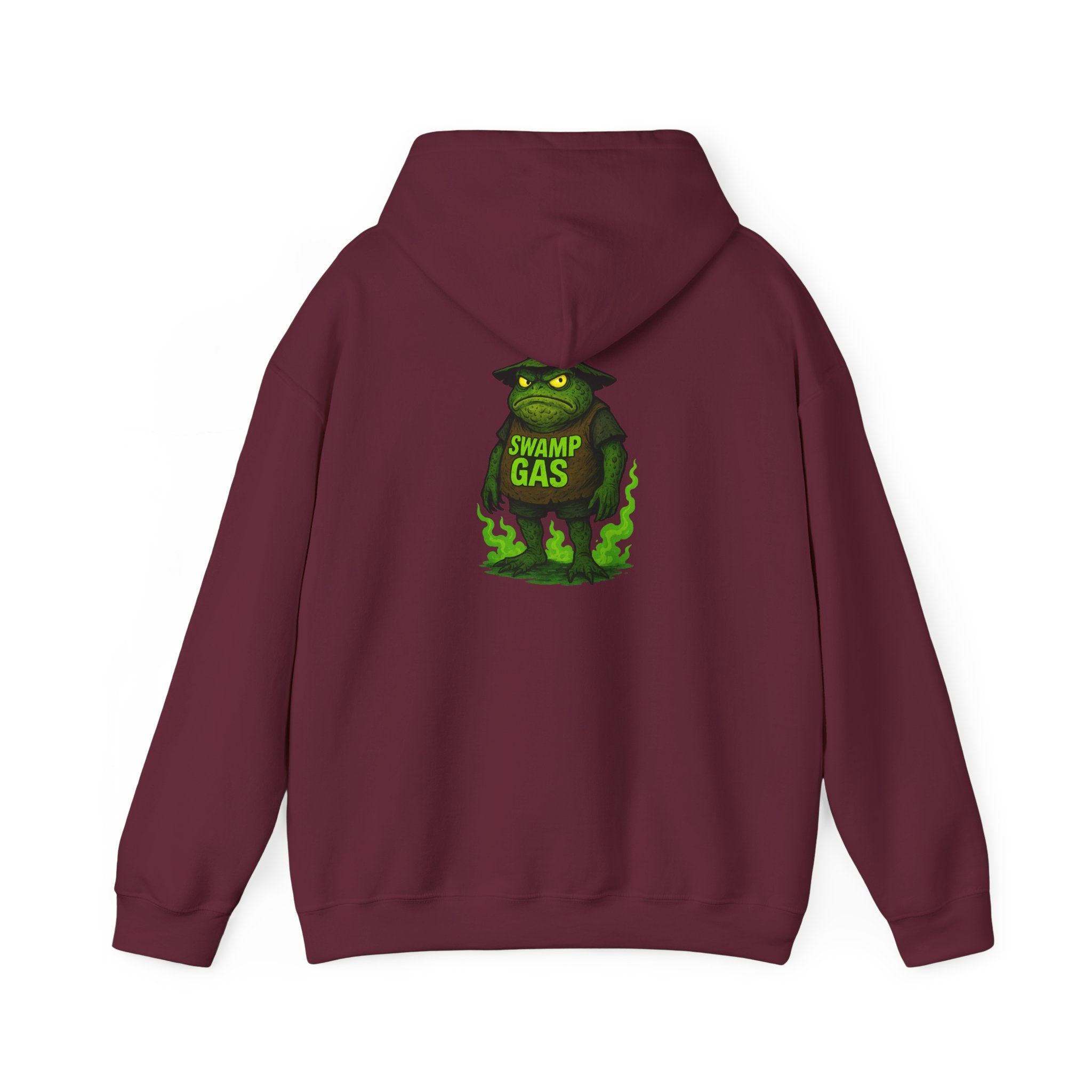 Swamp Gas Unisex Hoodie | Fun Gift for Halloween, Cozy Casual Wear, Unique Graphic Sweatshirt, Quirky Style, Perfect for Fall