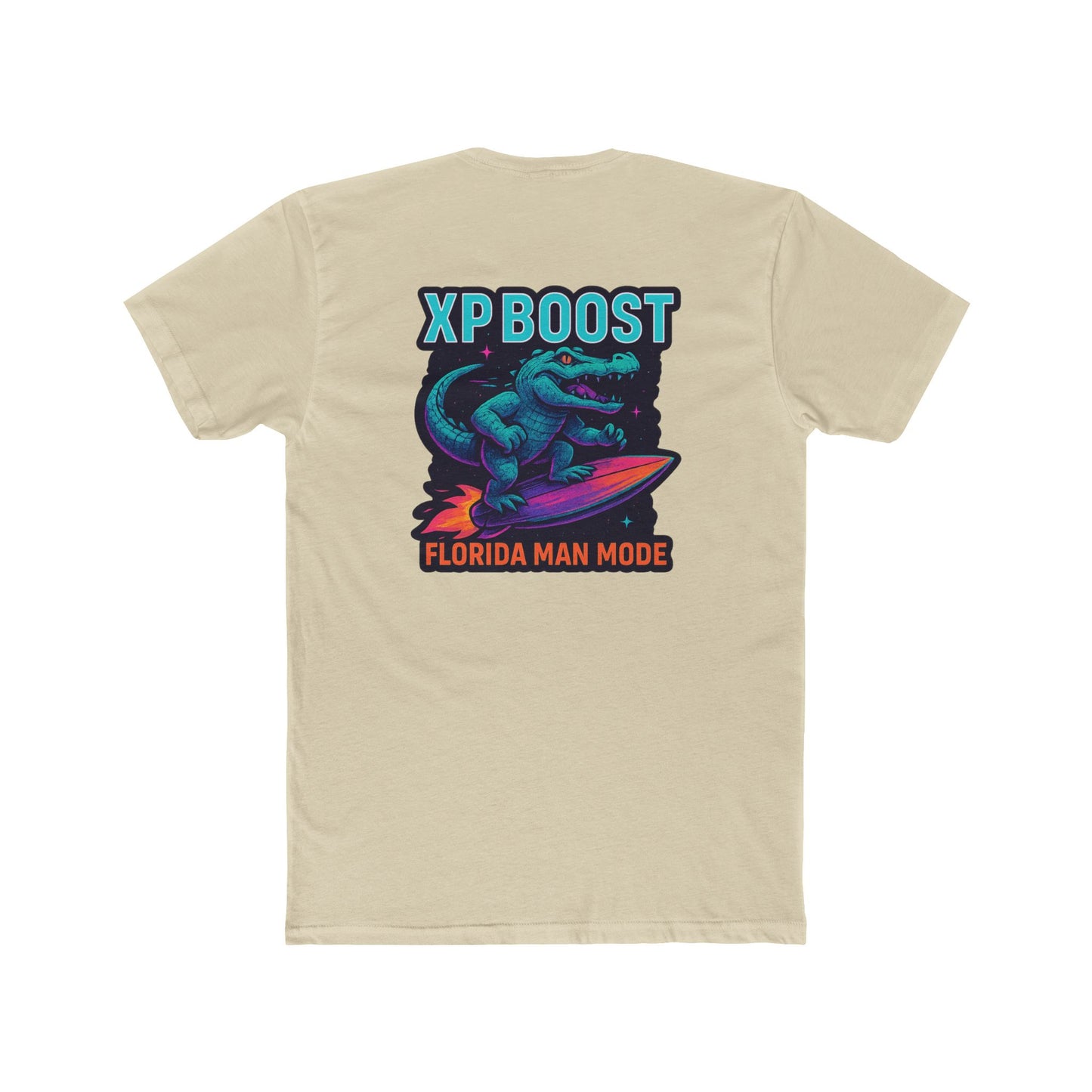 Florida Man Crew Tee: Gaming Humor Shirt, Fun Gift for Gamers, Unisex Tee for Parties, Retro Style Casual Wear, Unique Birthday Present