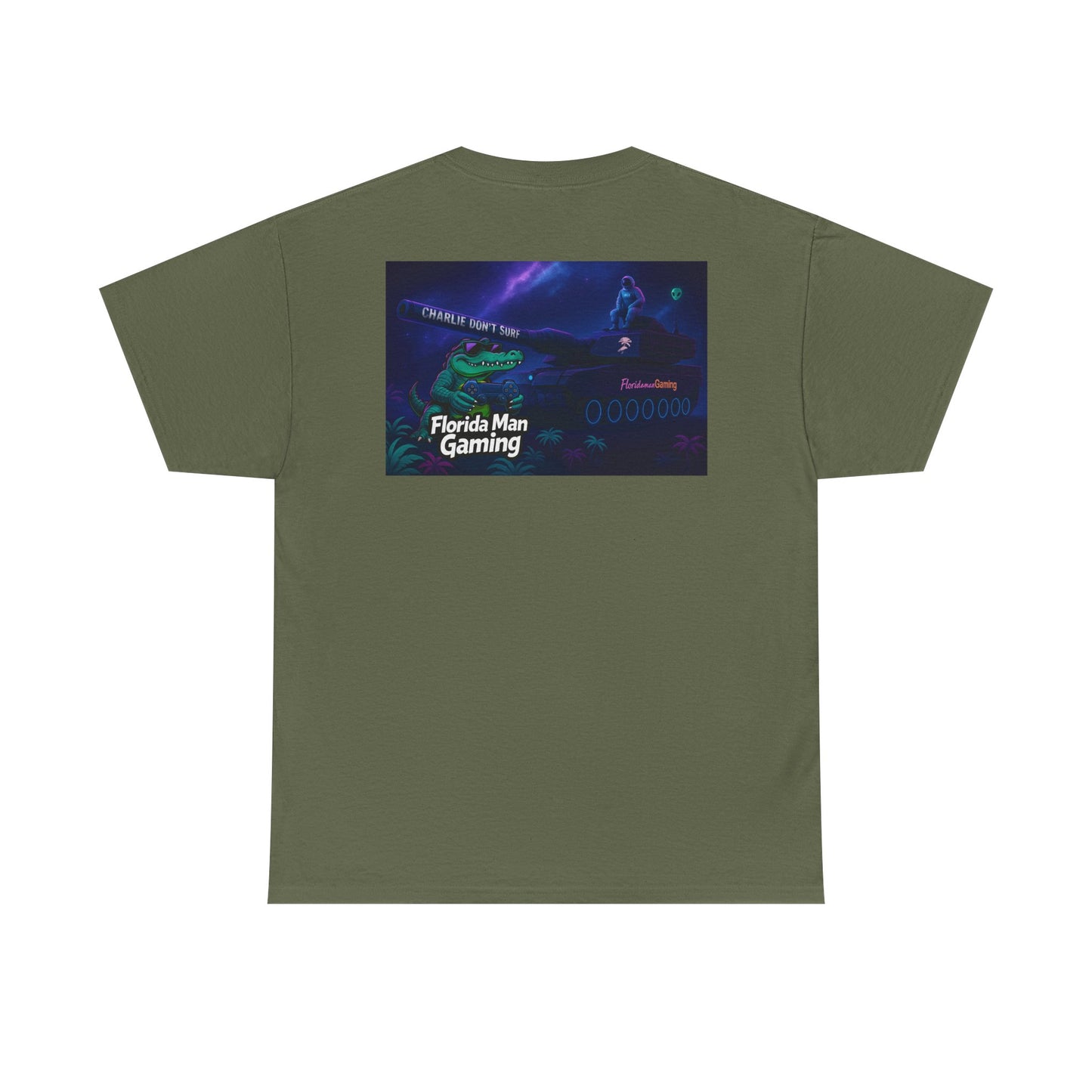 Florida Man Gaming Tee, Unisex Cotton Shirt, Fun Gaming Shirt, Casual Wear, Gift for Gamers, Trendy Graphic Tee
