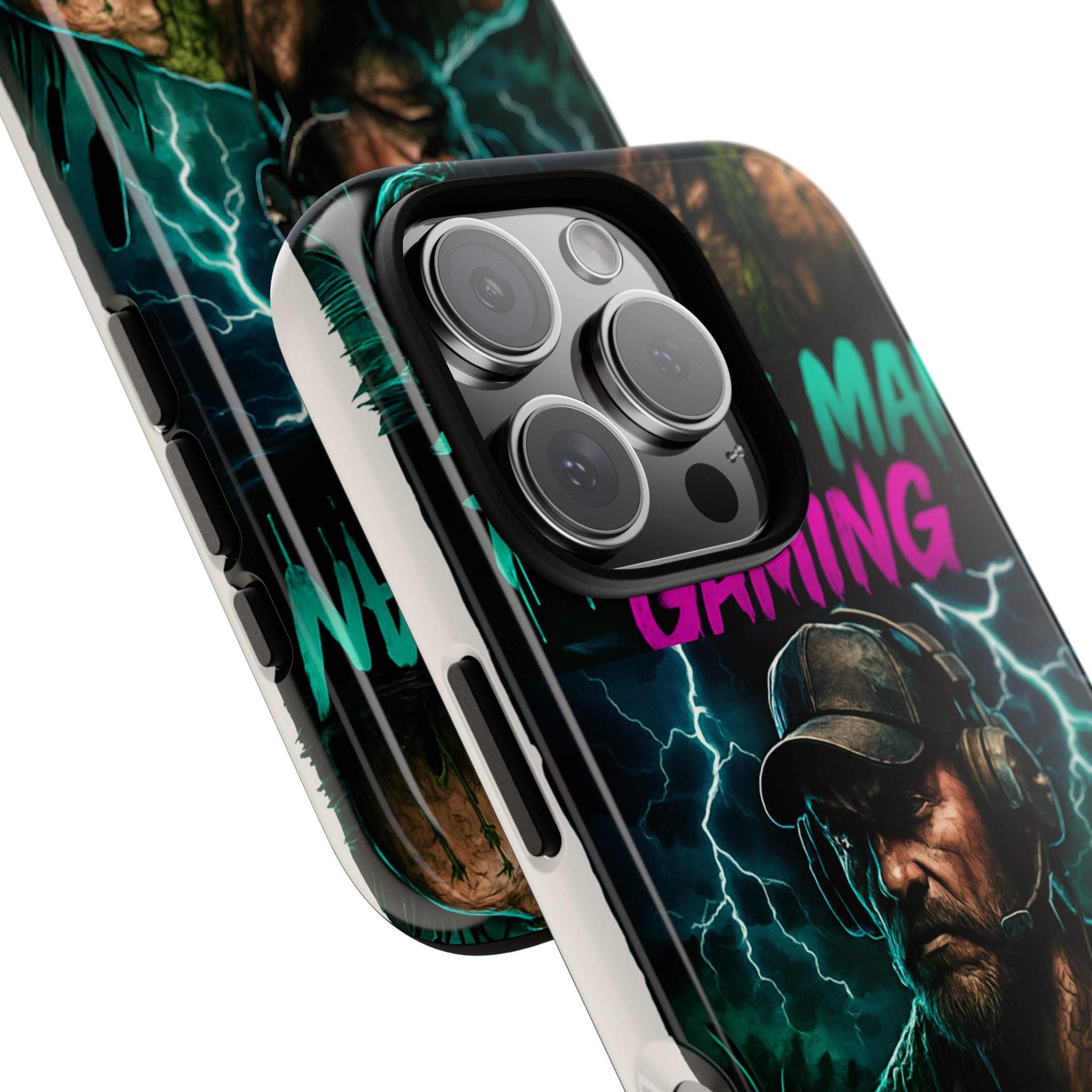 Phone Case - Florida Man Gaming Mascot Rising from the Swamp Tough Case