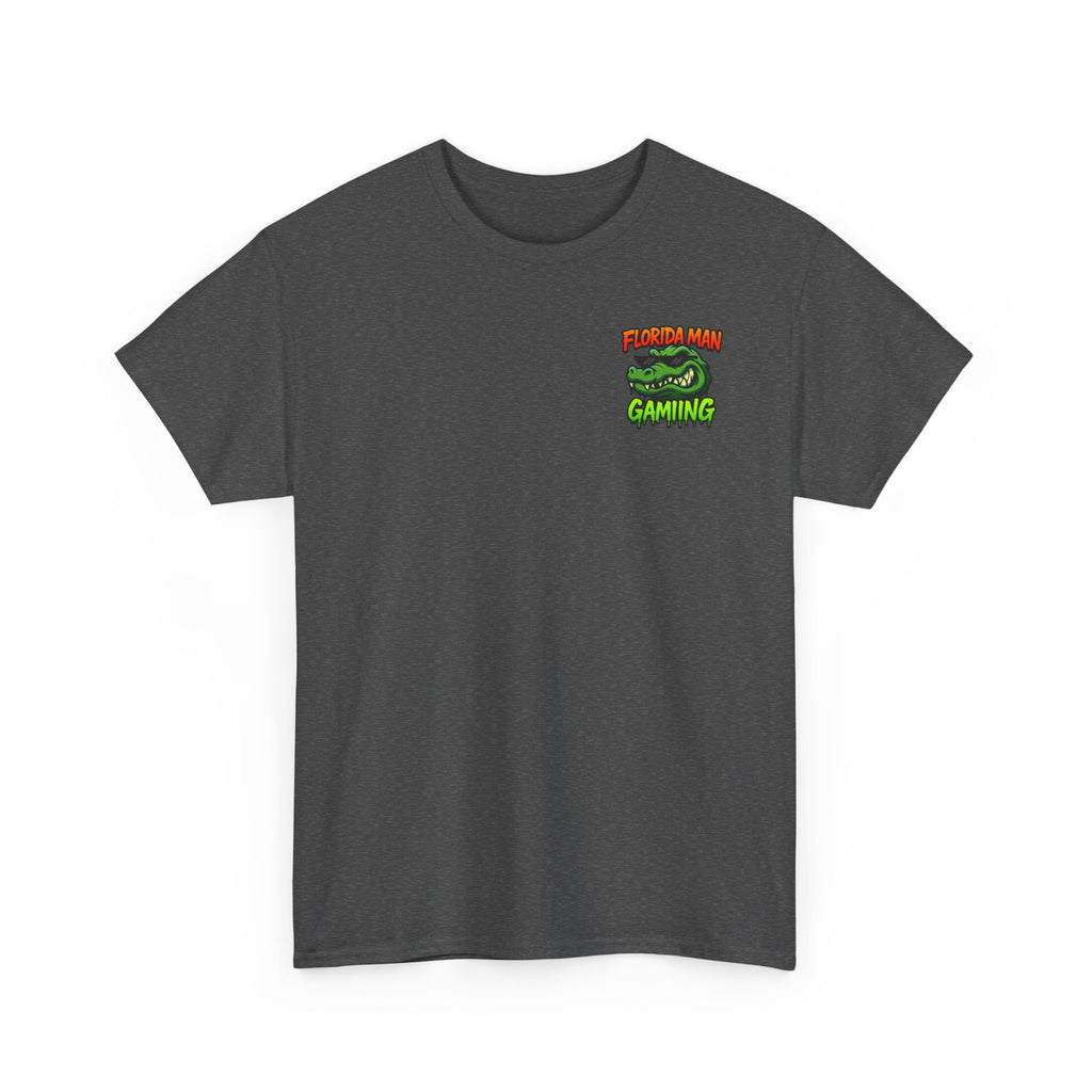 Florida Man Gaming Tee, Unisex Cotton T-Shirt, Fun Graphic Tee, Gamer Apparel, Perfect for Gaming Nights, Unique Gift Idea