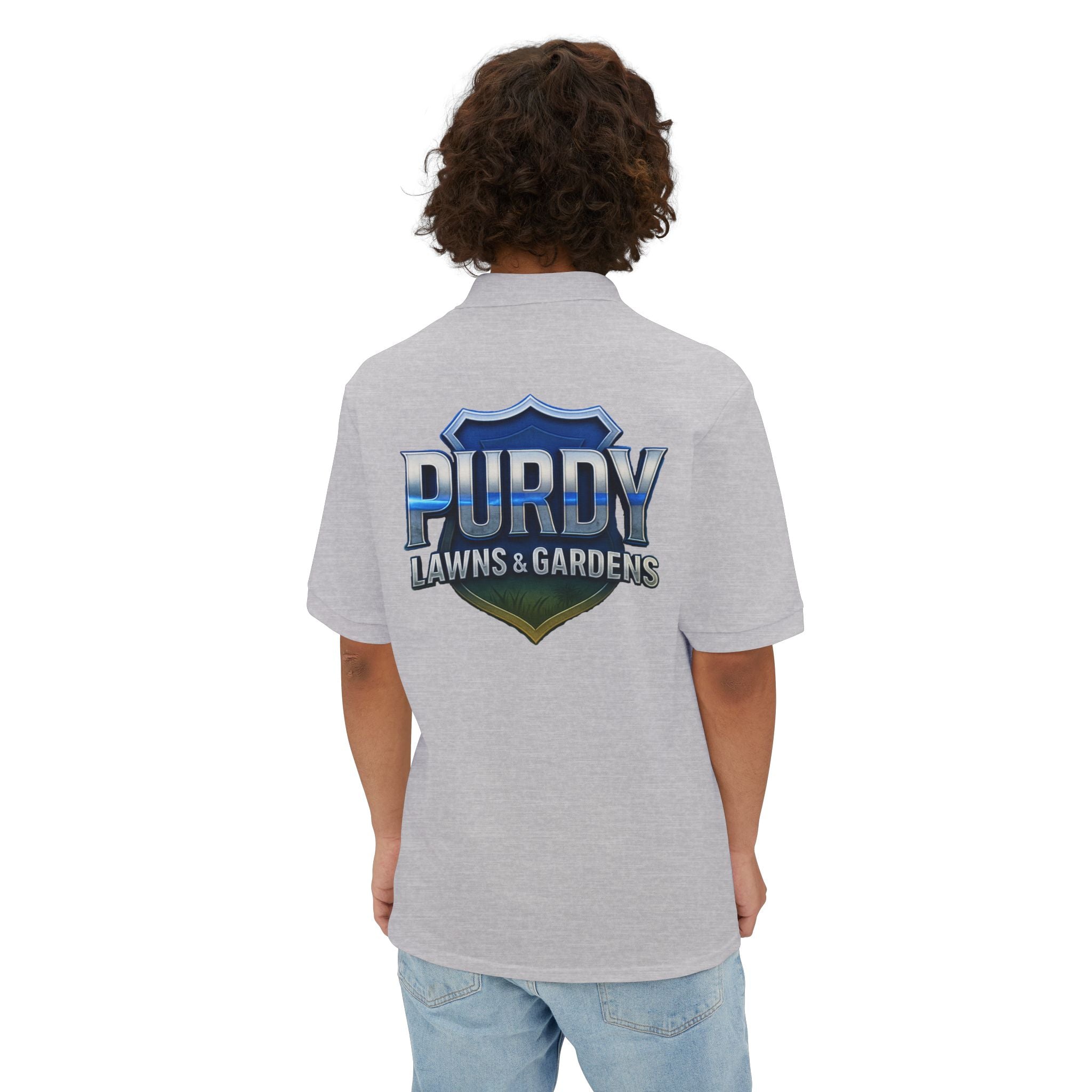 Polo Shirt for Garden Enthusiasts | Stylish Casual Wear, Men's Outdoor Polo, Gift for Gardeners, Spring Fashion