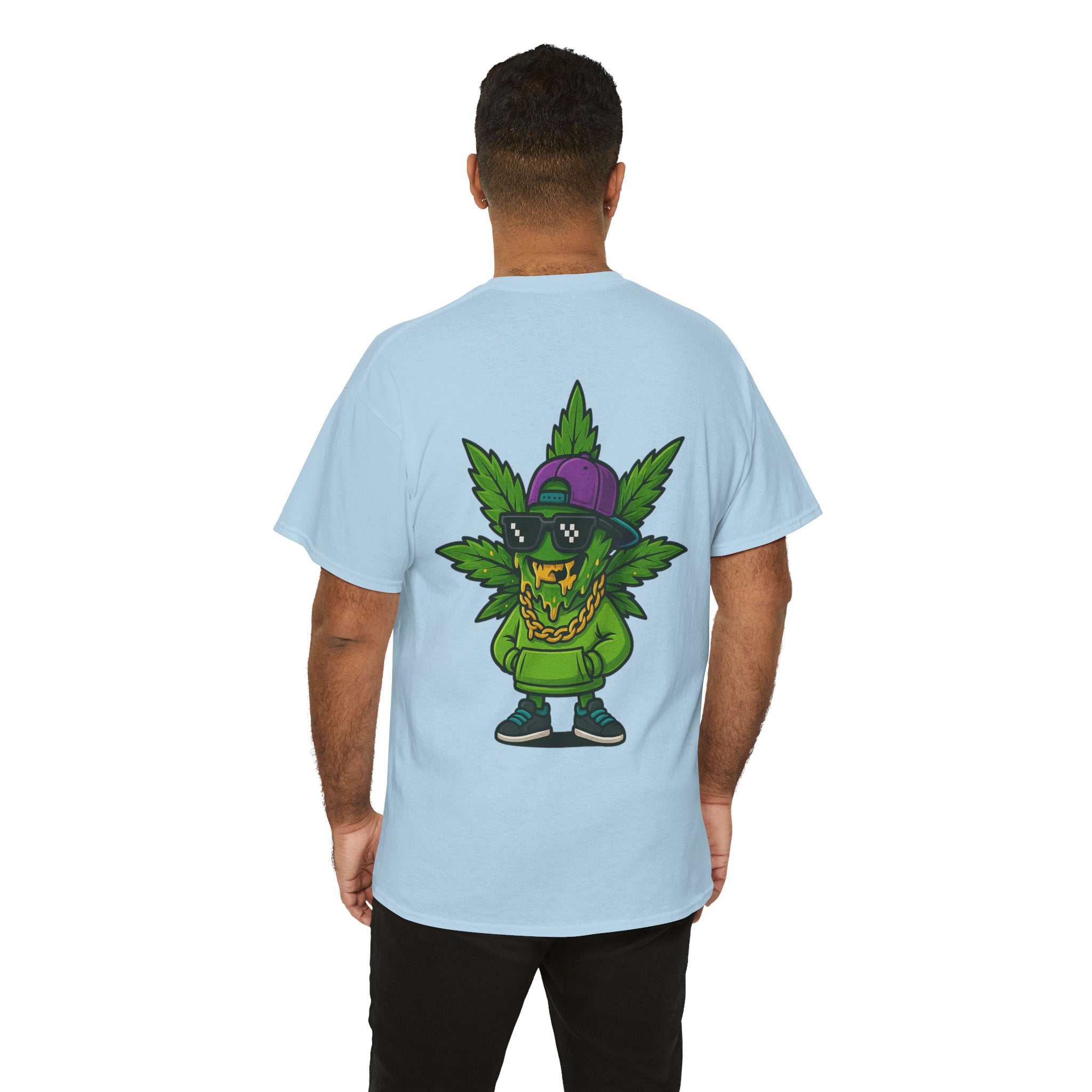 Cool Cannabis Vibe Unisex Tee - Stoner Gift, Weed Lovers Shirt, Hip Hop Style Tee, Indoor/Outdoor Wear, Party Wear