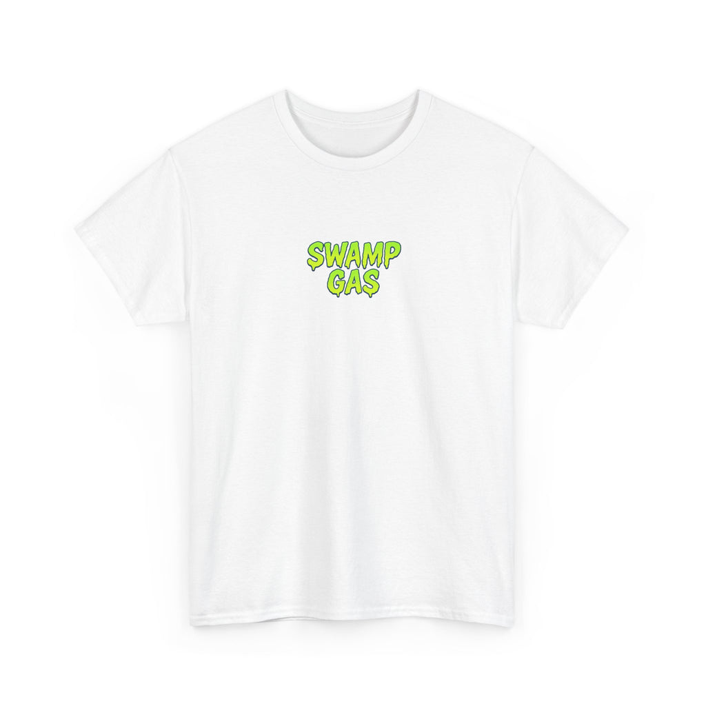 Swamp Gas Monster Unisex Tee, Fun Graphic Shirt, Gift for Monster Lovers, Casual Wear, Halloween Apparel, Youth and Adult Sizes