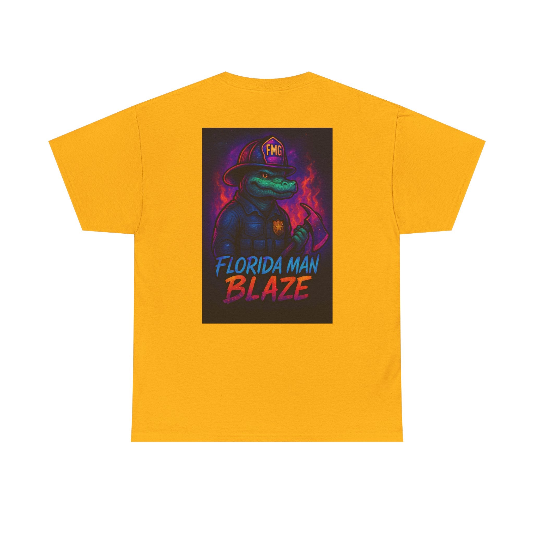 Florida Man Heroes Tee - Unisex Cotton T-Shirt, Funny Gift, Casual Wear, Unique Design, Quirky Florida Apparel