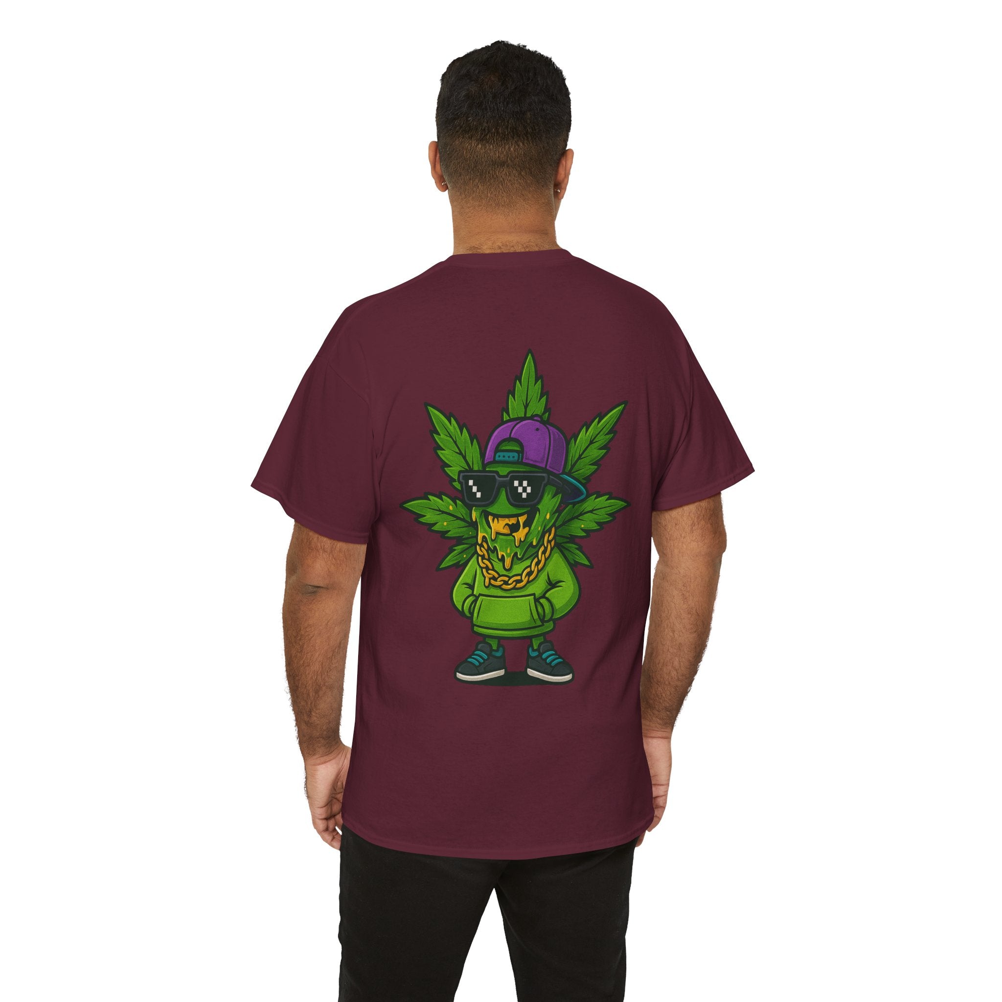 Cool Cannabis Vibe Unisex Tee - Stoner Gift, Weed Lovers Shirt, Hip Hop Style Tee, Indoor/Outdoor Wear, Party Wear