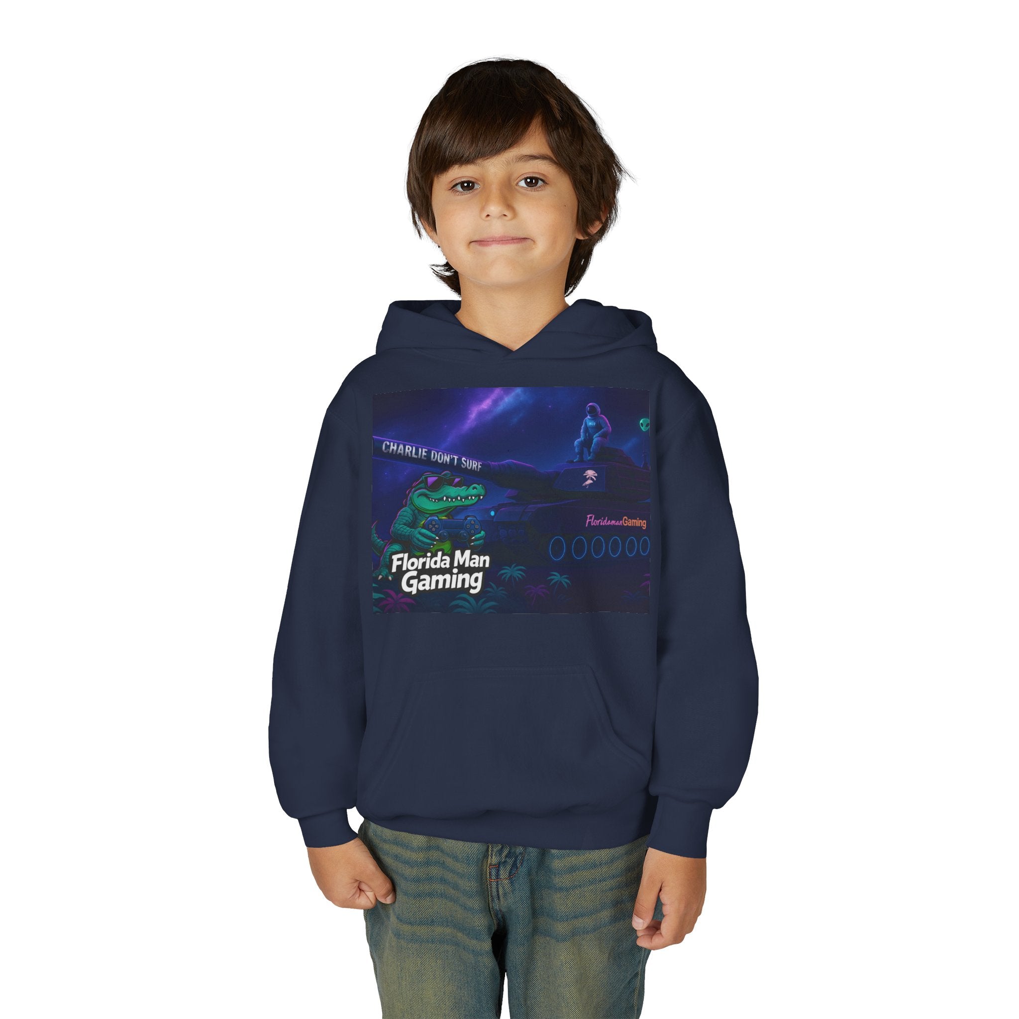 Youth Heavy Blend Hooded Sweatshirt