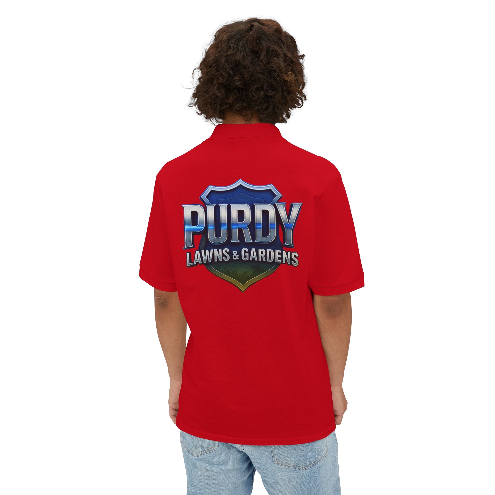 Polo Shirt for Garden Enthusiasts | Stylish Casual Wear, Men's Outdoor Polo, Gift for Gardeners, Spring Fashion