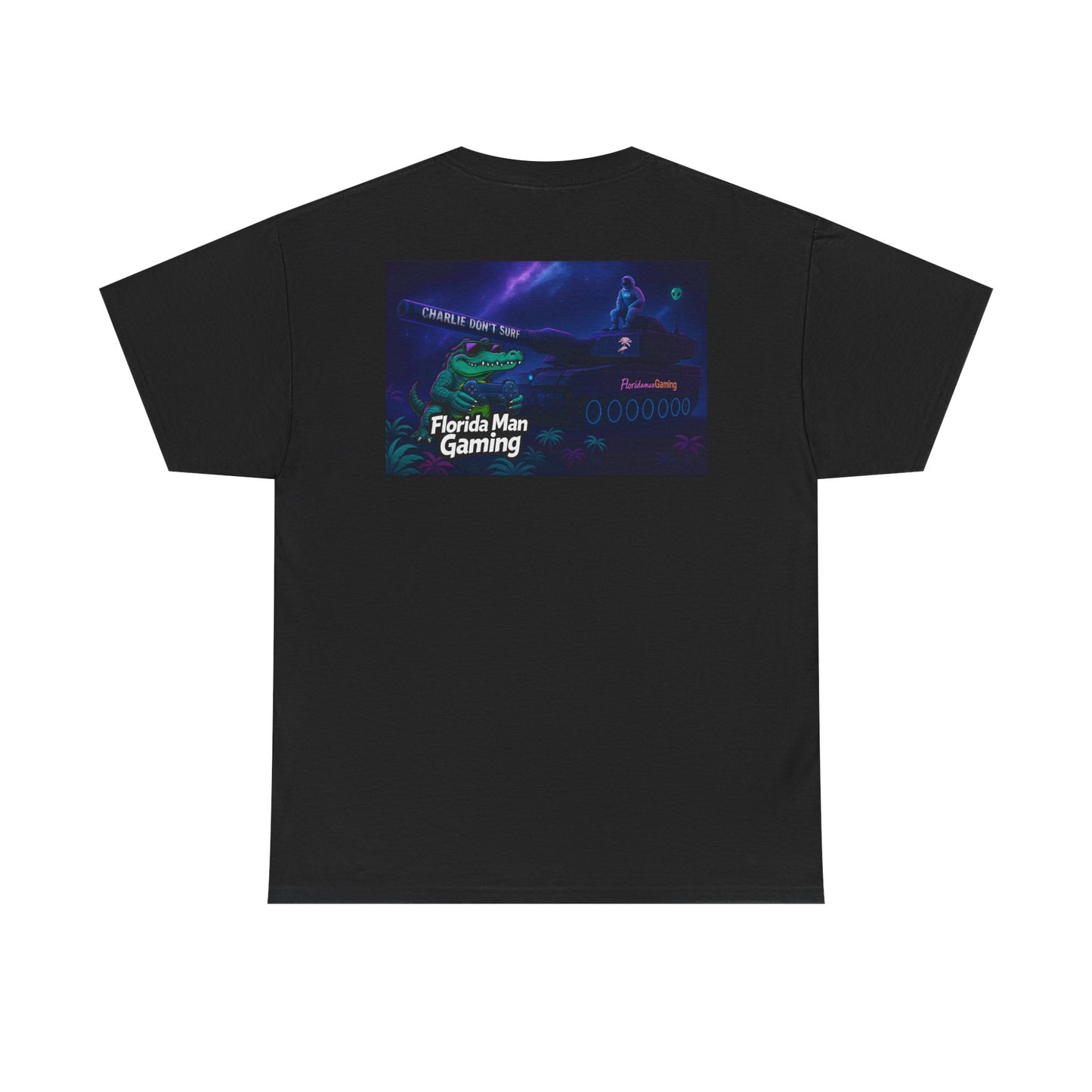 Florida Man Gaming Tee, Unisex Cotton Shirt, Fun Gaming Shirt, Casual Wear, Gift for Gamers, Trendy Graphic Tee
