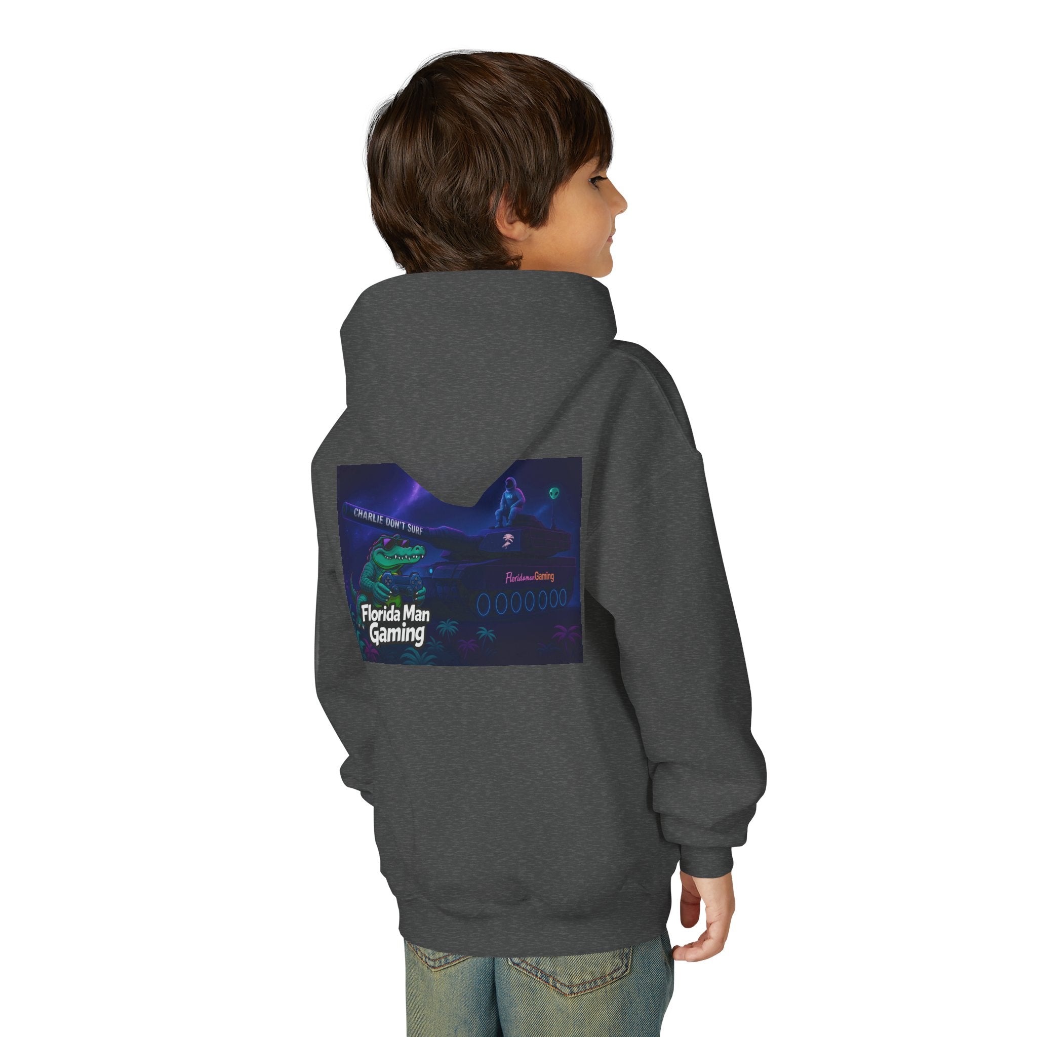 Youth Heavy Blend Hooded Sweatshirt