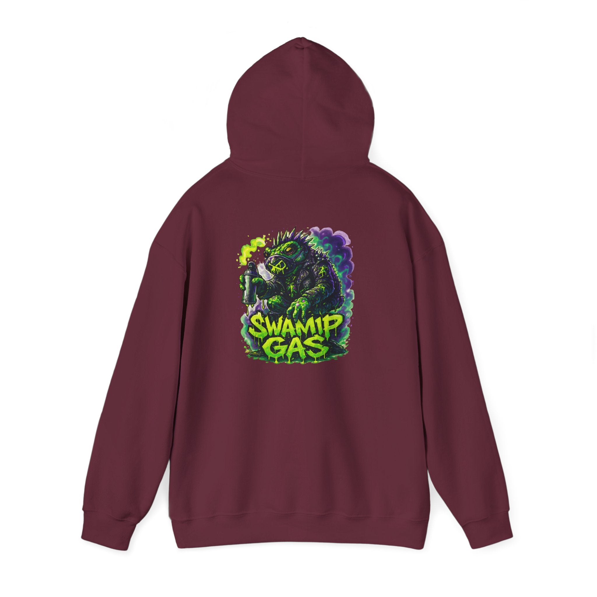 Swamp Gas Unisex Hoodie, Fun Graphic Sweatshirt, Gift for Halloween, Unique Streetwear, Cozy Layering Piece