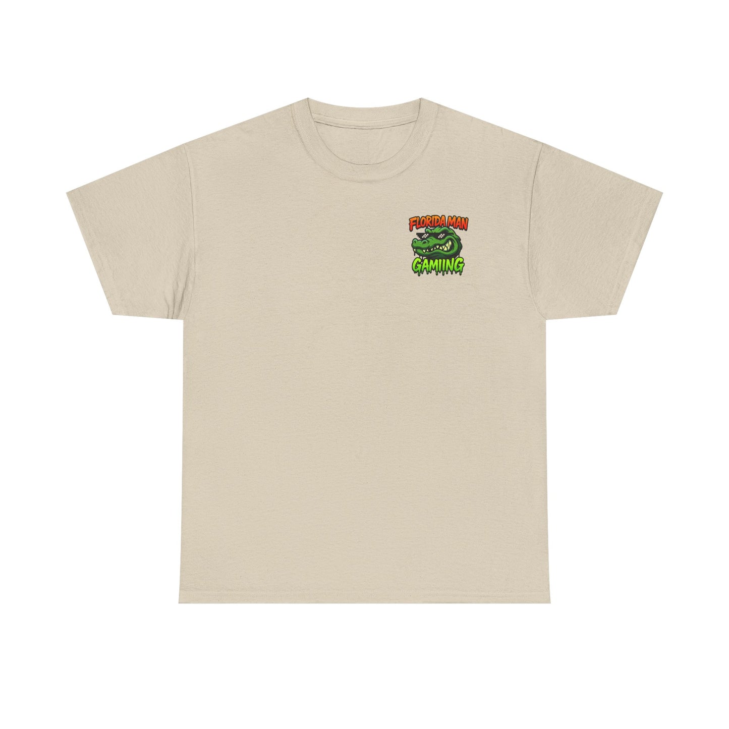 Florida Man Gaming Tee, Unisex Cotton T-Shirt, Fun Graphic Tee, Gamer Apparel, Perfect for Gaming Nights, Unique Gift Idea