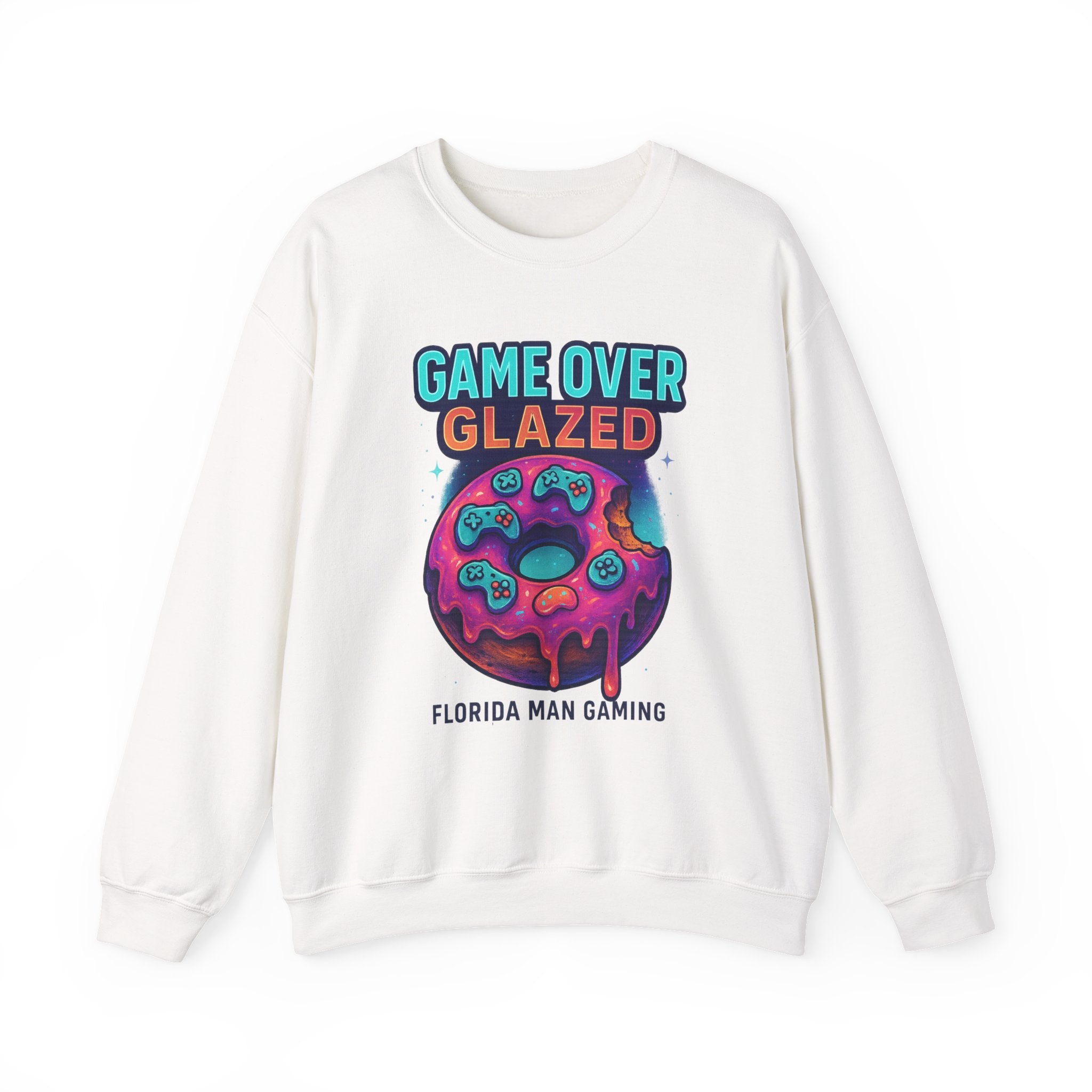Gaming Sweatshirt, Playful Crewneck for Gamers, Funny Gift for Video Game Lovers, Cozy Unisex Apparel, Unique Retro Style