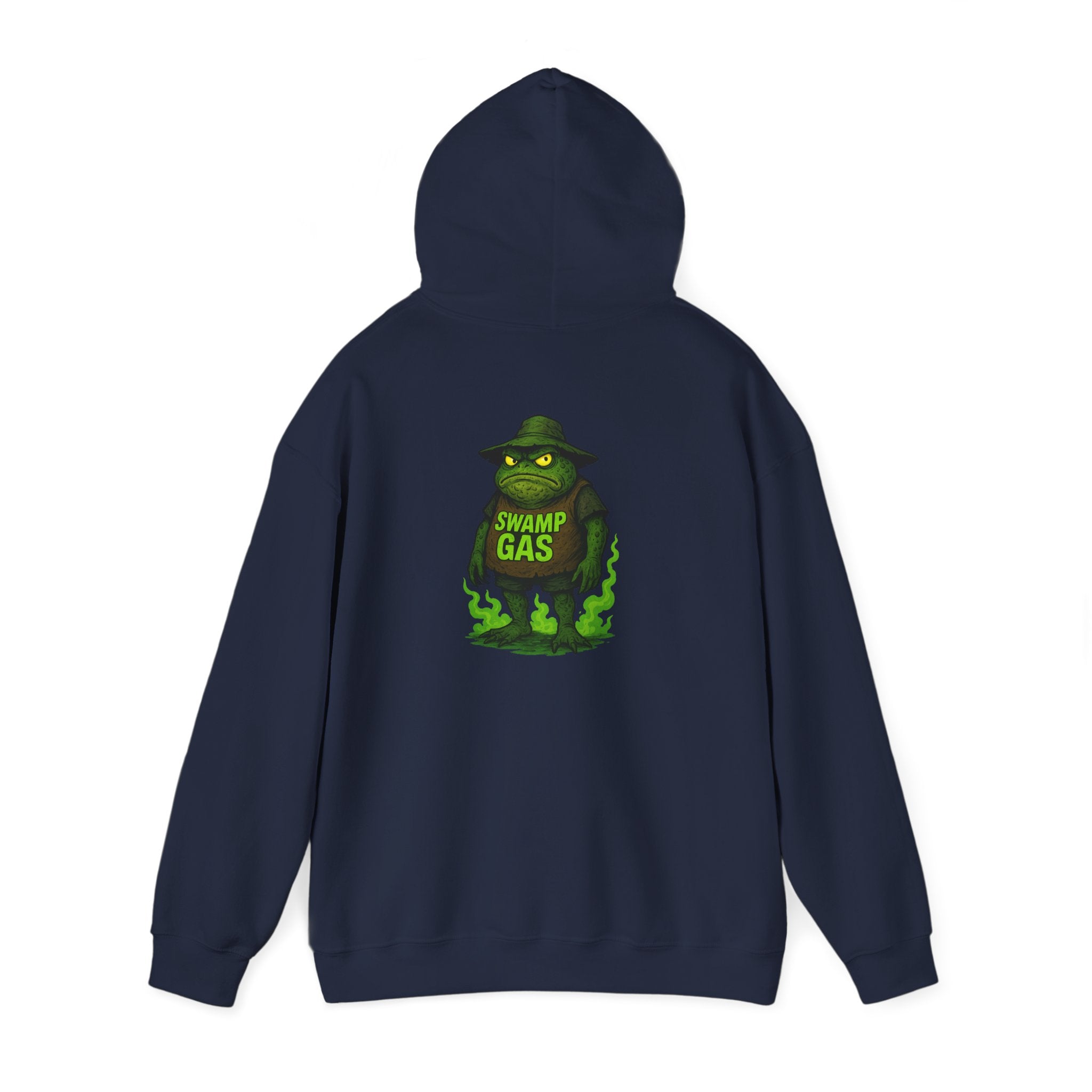 Swamp Gas Unisex Hoodie | Fun Gift for Halloween, Cozy Casual Wear, Unique Graphic Sweatshirt, Quirky Style, Perfect for Fall
