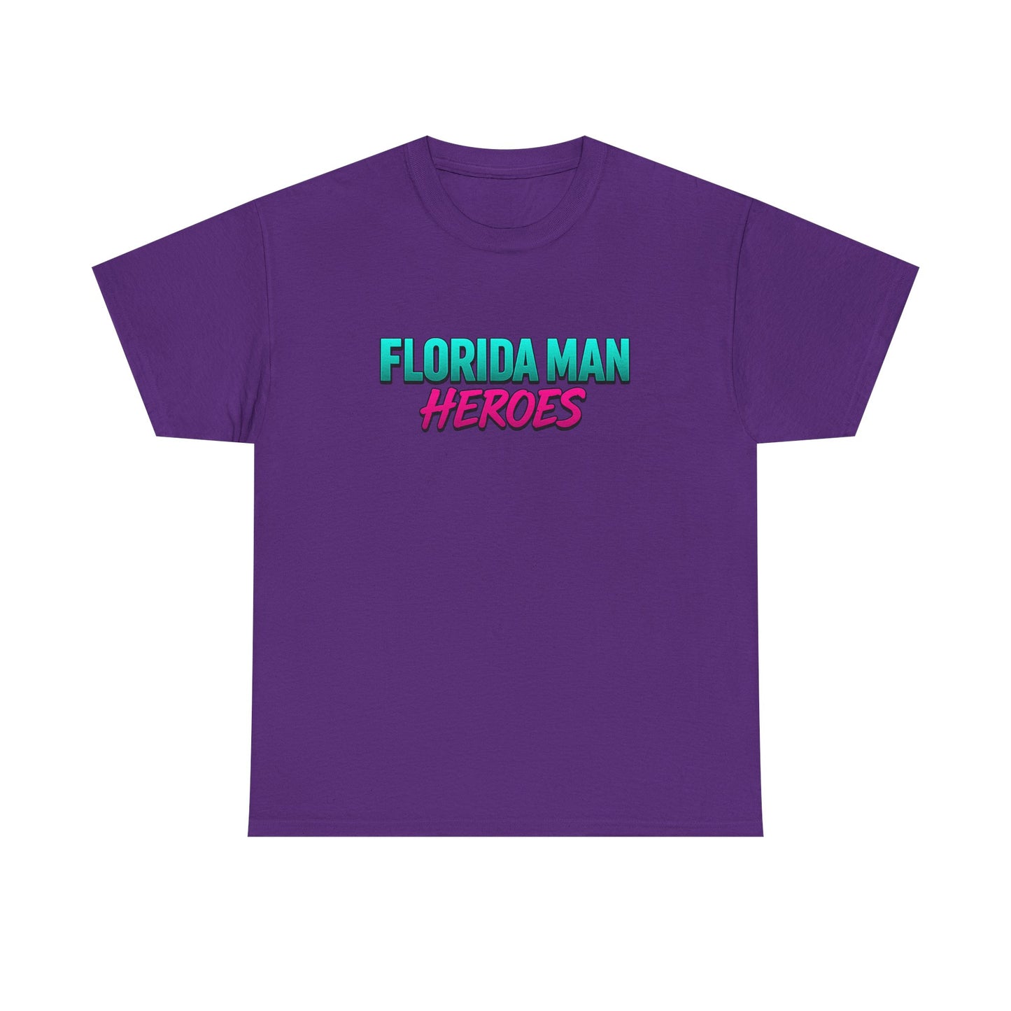 Florida Man Heroes Unisex Tee | Fun Graphic Shirt, Unique Gift, Florida Pride, Casual Style, Funny Tee