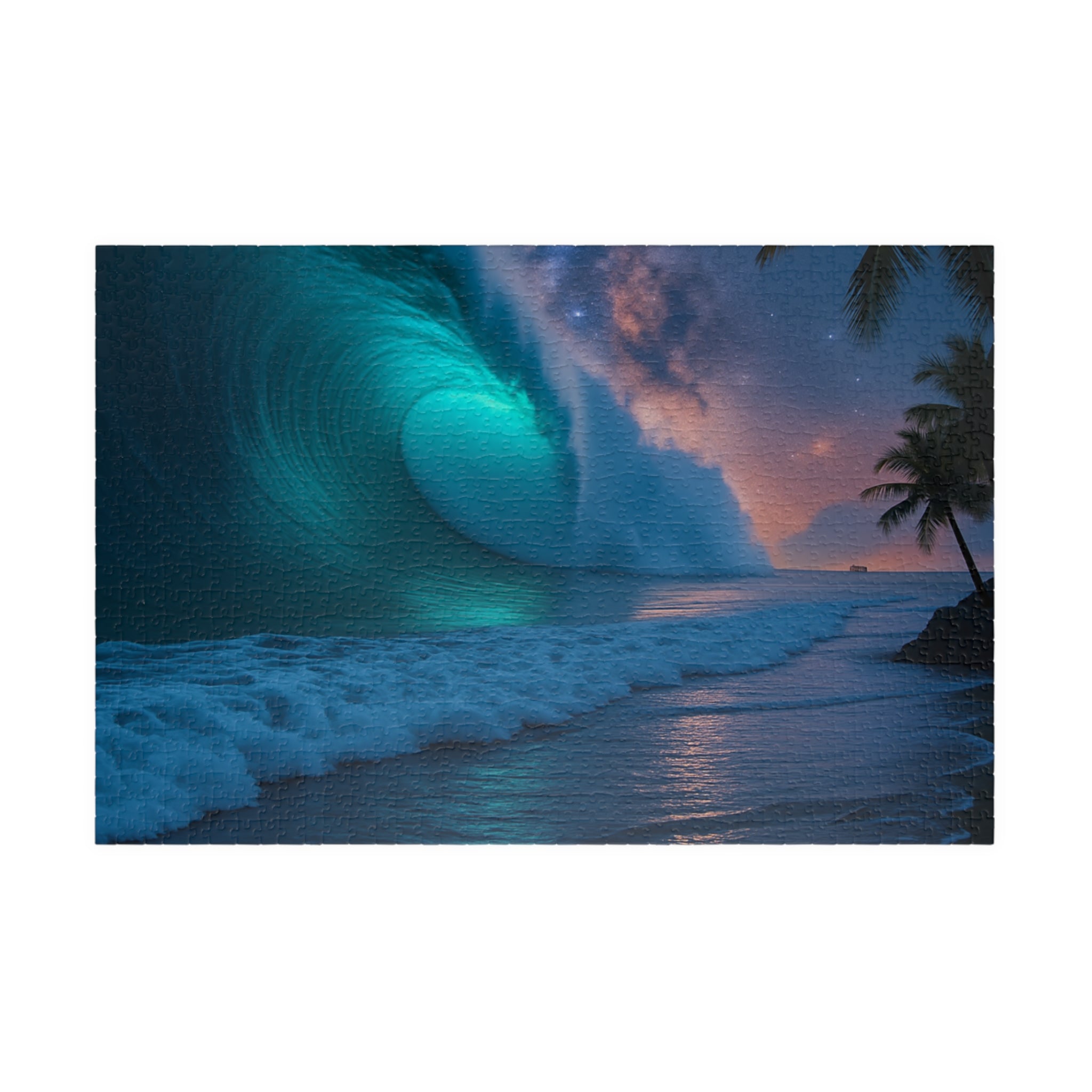 Stunning Ocean Wave Puzzle - 110 to 1014 Pieces, Perfect for Family Game Night, Gifts for Ocean Lovers, Relaxation Activity, Home Decor