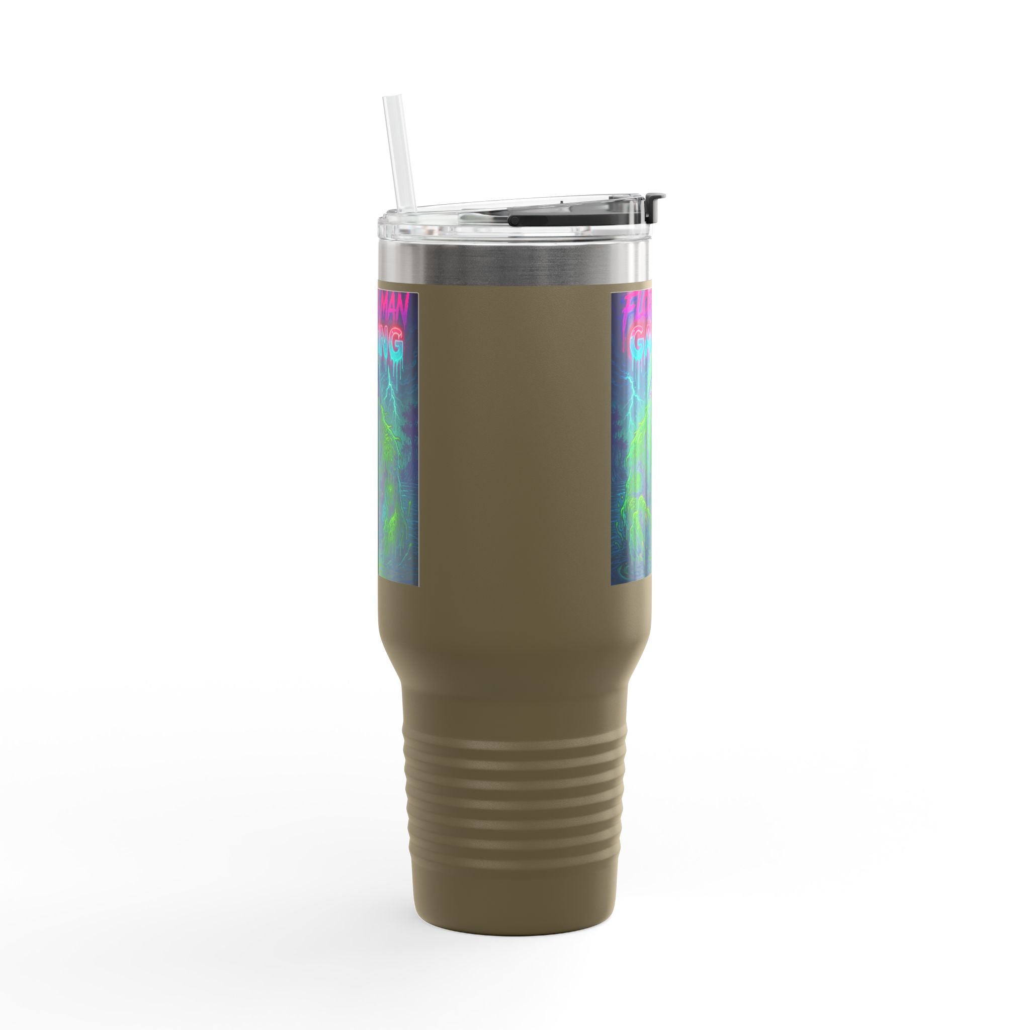 Florida Man Gaming Insulated Travel Mug | 40oz | Fun Gift for Gamers, Travel, Parties, Unique Drinkware