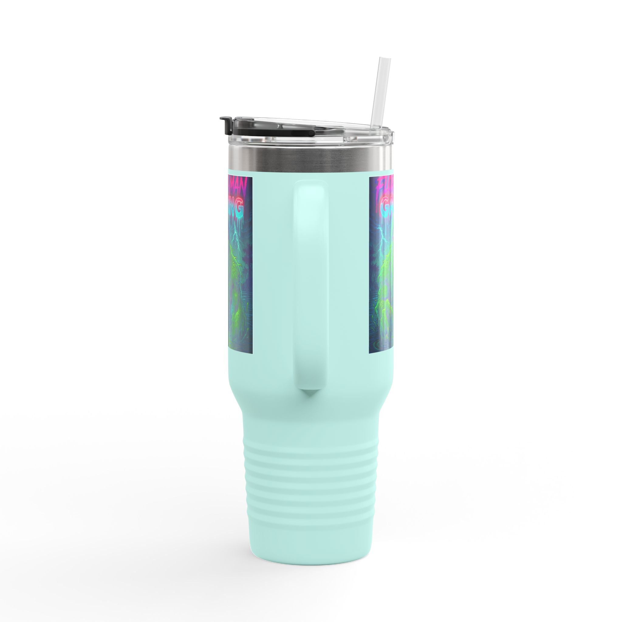 Florida Man Gaming Insulated Travel Mug | 40oz | Fun Gift for Gamers, Travel, Parties, Unique Drinkware