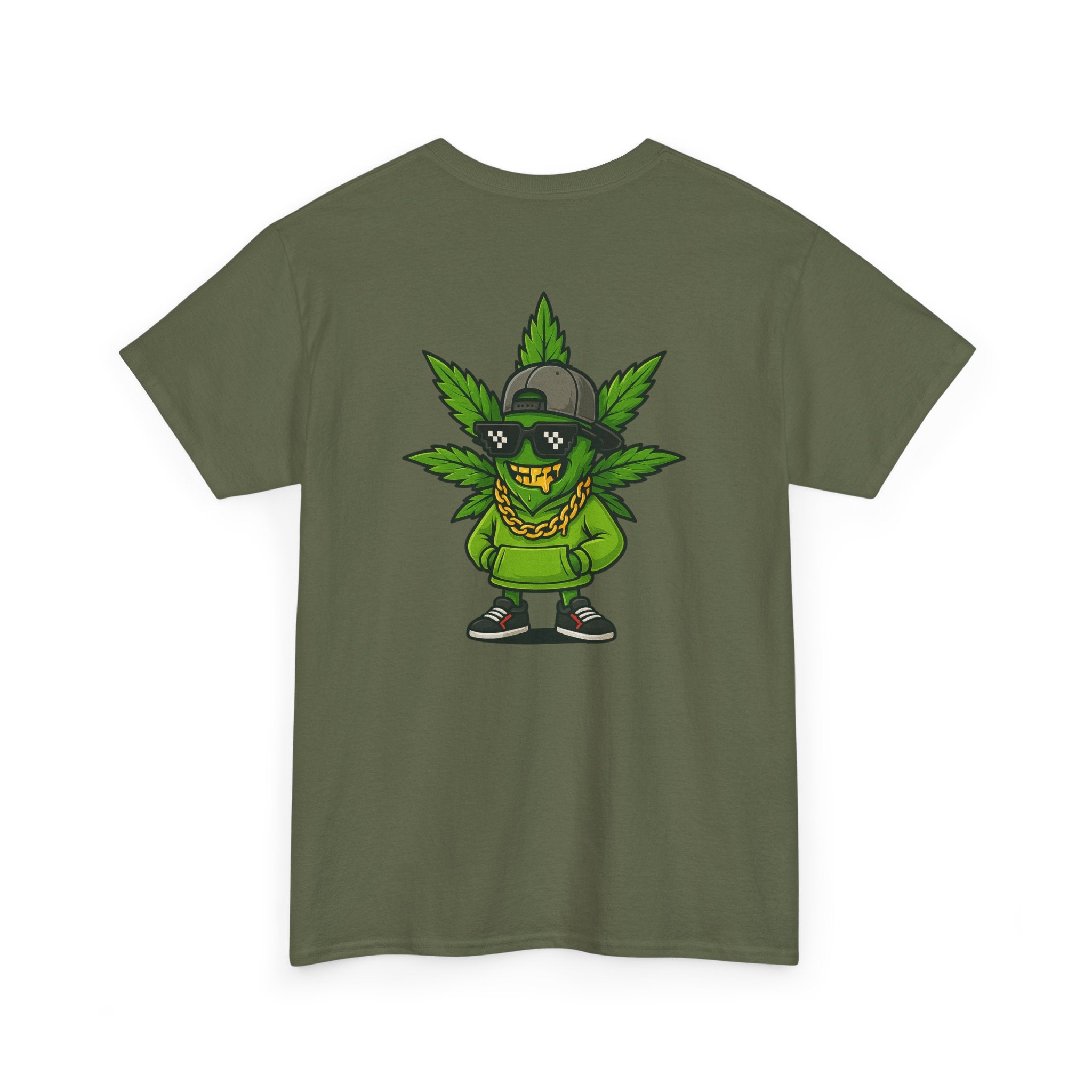 Funny Cannabis Character Unisex Tee, Stoner Gift, Graphic T-Shirt, Weed Apparel, Gift for Him/Her, Party Shirt