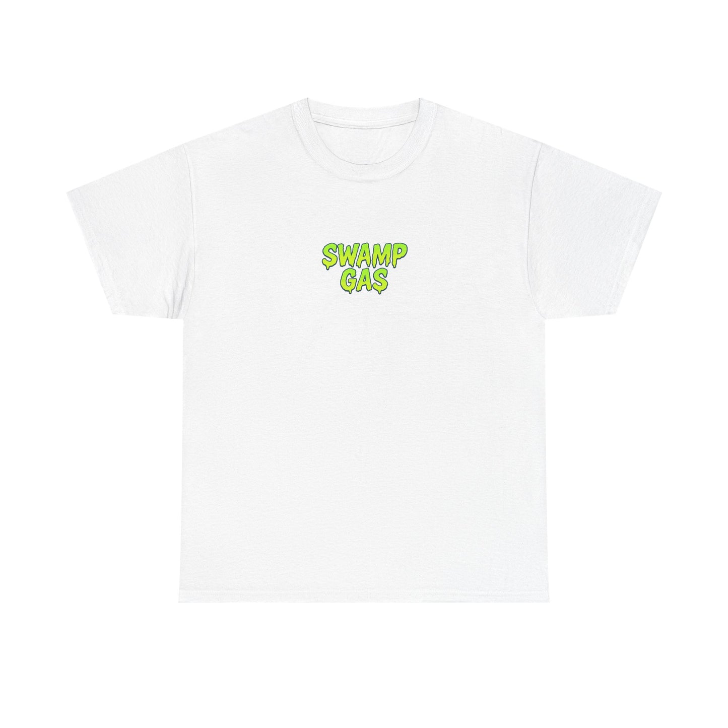 Swamp Gas Monster Unisex Tee, Fun Graphic Shirt, Gift for Monster Lovers, Casual Wear, Halloween Apparel, Youth and Adult Sizes