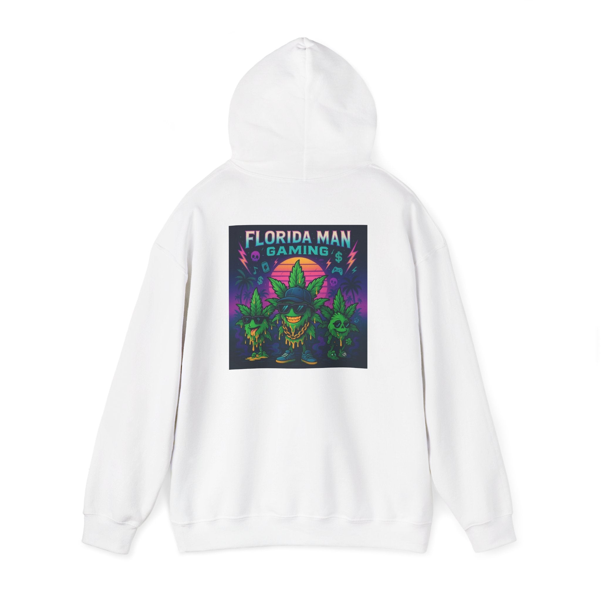 Gamer Hooded Sweatshirt with Colorful Monster Design, Unisex Hoodie for Gaming Lovers, Perfect Gift for Birthdays, Cosplay, and Holidays