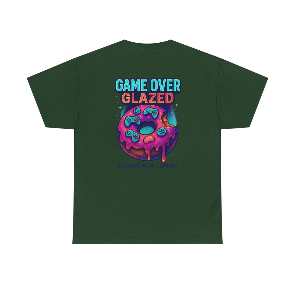 Gaming Graphic Tee for Retro Fun Lovers, Perfect for Gifts, Casual Wear, Gaming Events, Game Over Design