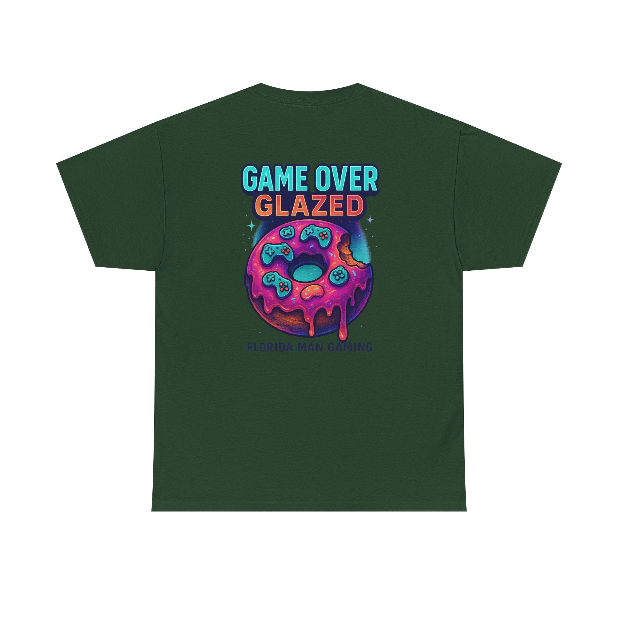 Gaming Graphic Tee for Retro Fun Lovers, Perfect for Gifts, Casual Wear, Gaming Events, Game Over Design