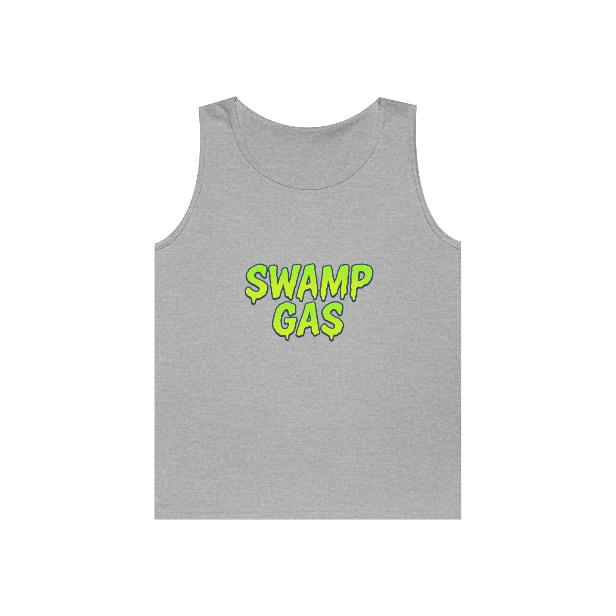 Swamp Gas Unisex Heavy Cotton Tank Top - Fun Summer Wear, Gift for Nature Lovers, Casual Beach Outfit, Eco-Friendly Apparel, Unique [...]