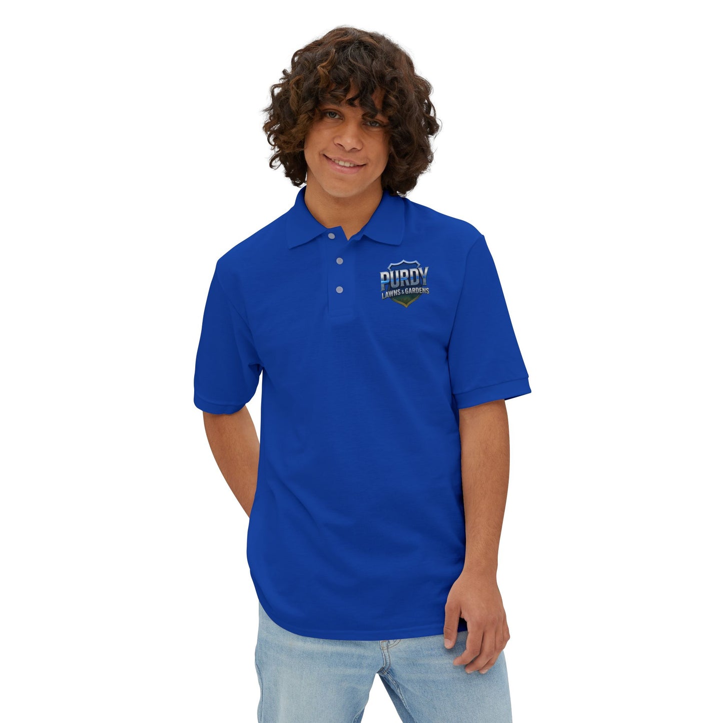 Polo Shirt for Garden Enthusiasts | Stylish Casual Wear, Men's Outdoor Polo, Gift for Gardeners, Spring Fashion