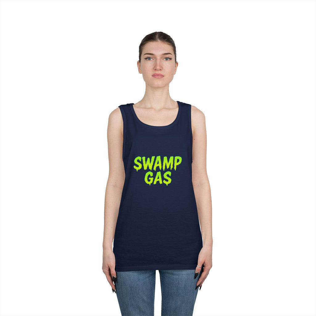 Swamp Gas Unisex Heavy Cotton Tank Top - Fun Summer Wear, Gift for Nature Lovers, Casual Beach Outfit, Eco-Friendly Apparel, Unique [...]