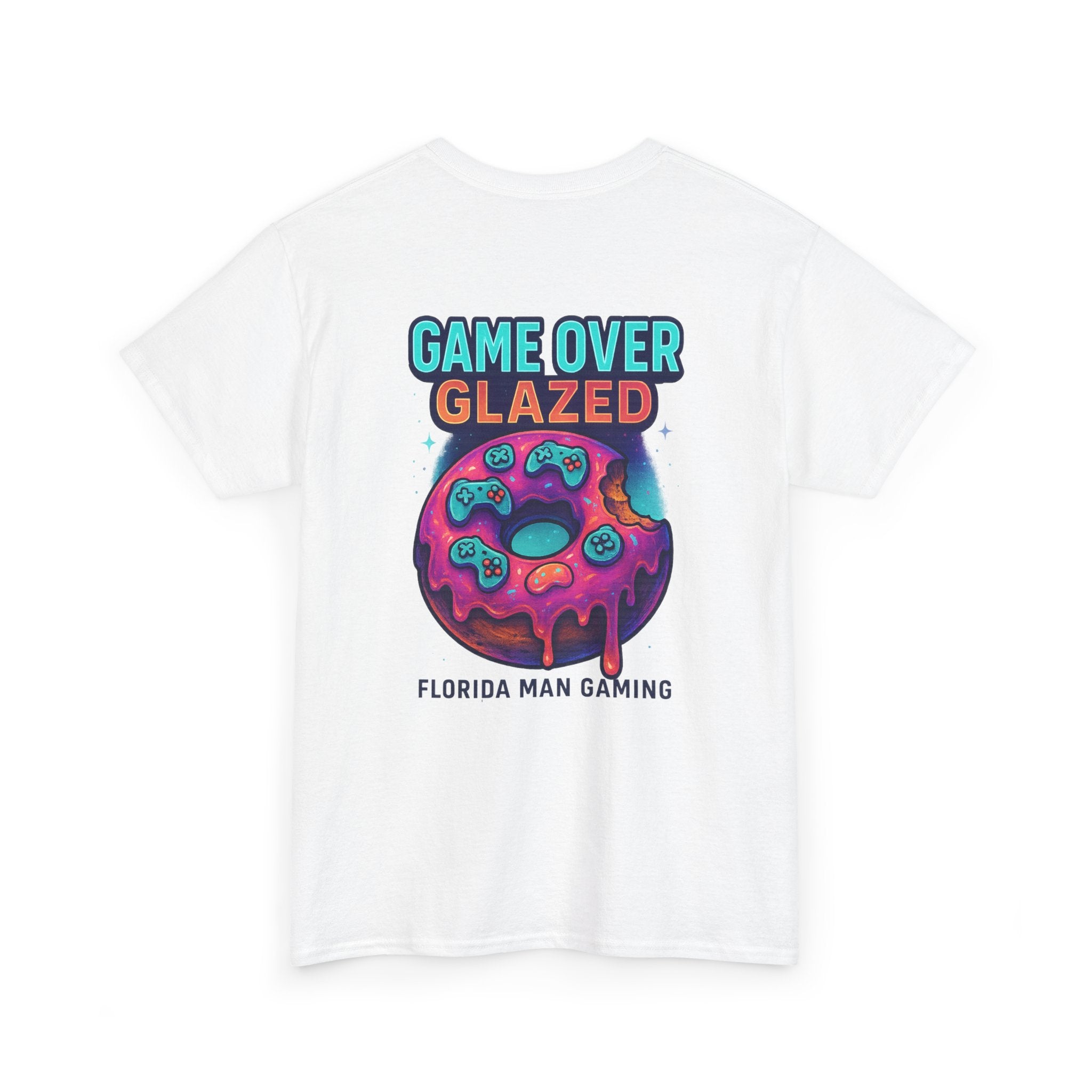 Gaming Graphic Tee for Retro Fun Lovers, Perfect for Gifts, Casual Wear, Gaming Events, Game Over Design