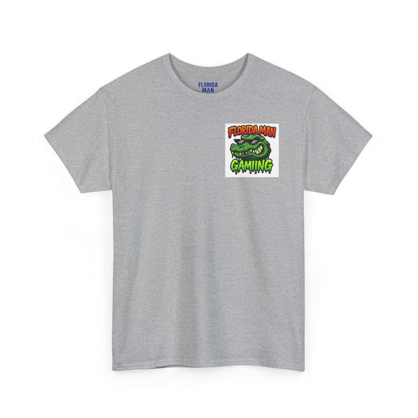 Florida Man Gaming Tee, Unisex Cotton Shirt, Fun Gaming Shirt, Casual Wear, Gift for Gamers, Trendy Graphic Tee