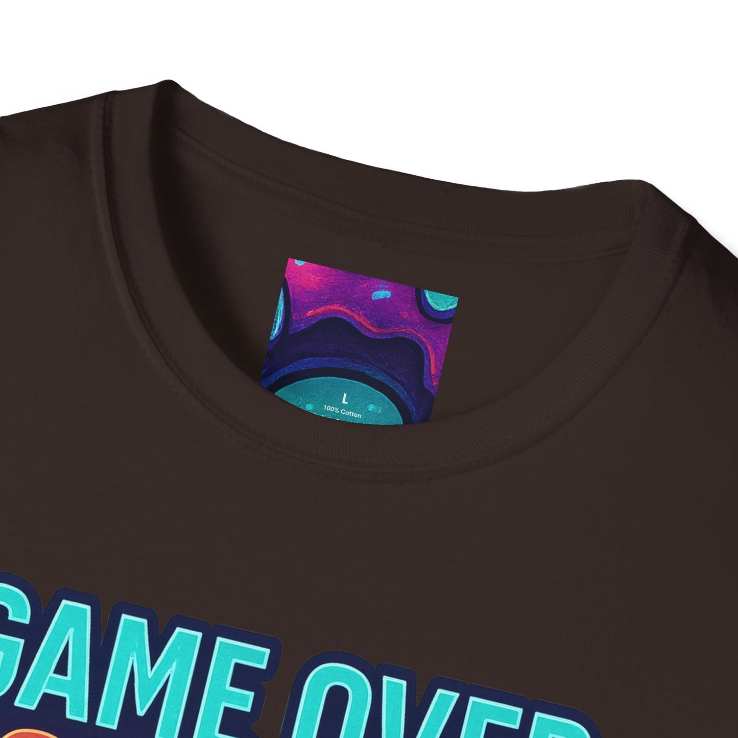 Retro Gamer Donut T-Shirt - Fun Gaming Tee, Unisex Softstyle, Perfect for Gamers, Gaming Events, Birthday Gifts, Casual Wear