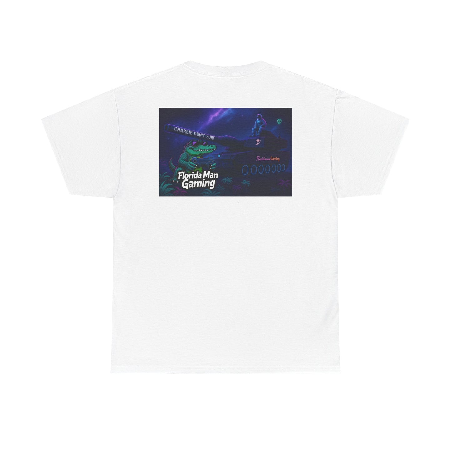 Florida Man Gaming Tee, Unisex Cotton Shirt, Fun Gaming Shirt, Casual Wear, Gift for Gamers, Trendy Graphic Tee