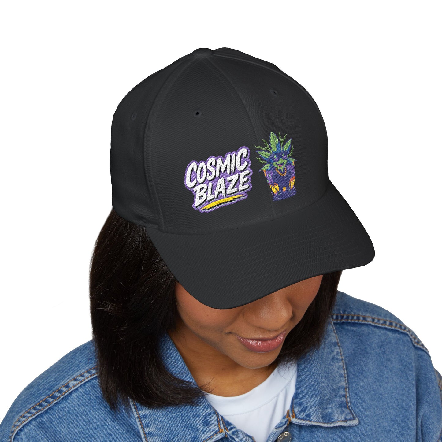 Closed-Back Structured Cap (Embroidery)