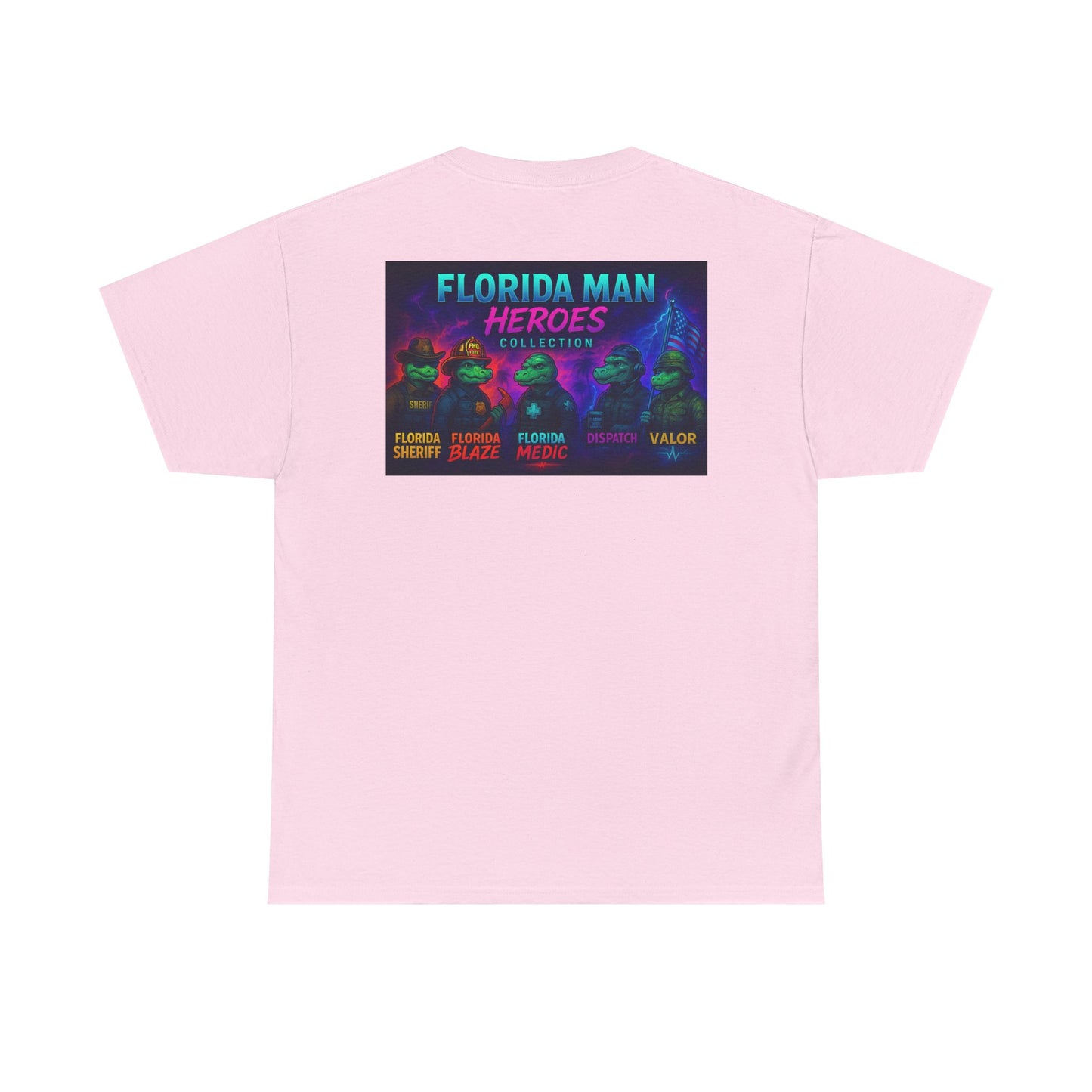 Florida Man Heroes Unisex Tee | Fun Graphic Shirt, Unique Gift, Florida Pride, Casual Style, Funny Tee