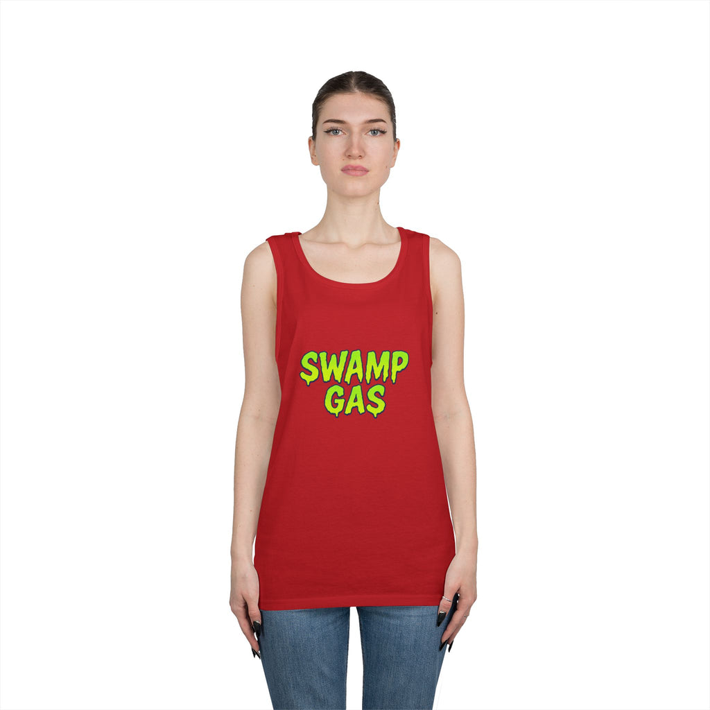 Swamp Gas Unisex Heavy Cotton Tank Top - Fun Summer Wear, Gift for Nature Lovers, Casual Beach Outfit, Eco-Friendly Apparel, Unique [...]