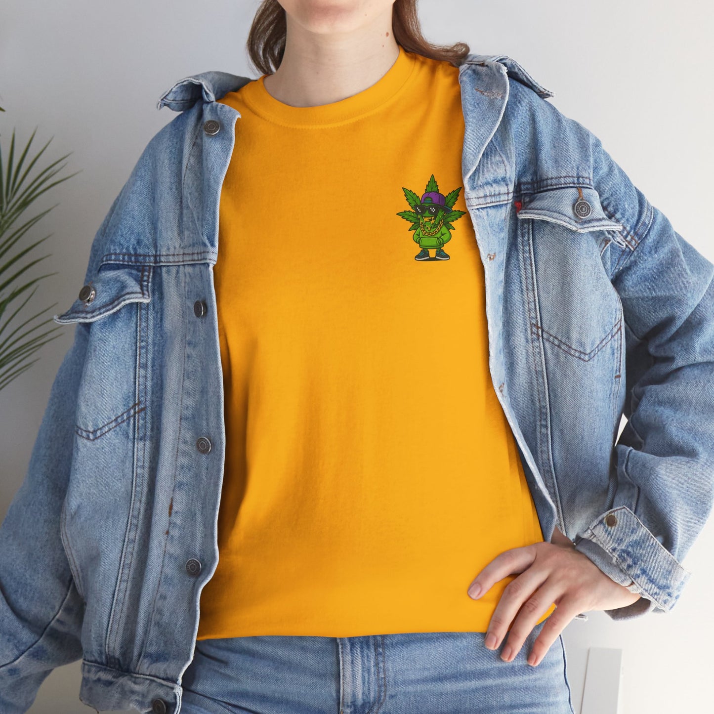 Cool Cannabis Vibe Unisex Tee - Stoner Gift, Weed Lovers Shirt, Hip Hop Style Tee, Indoor/Outdoor Wear, Party Wear