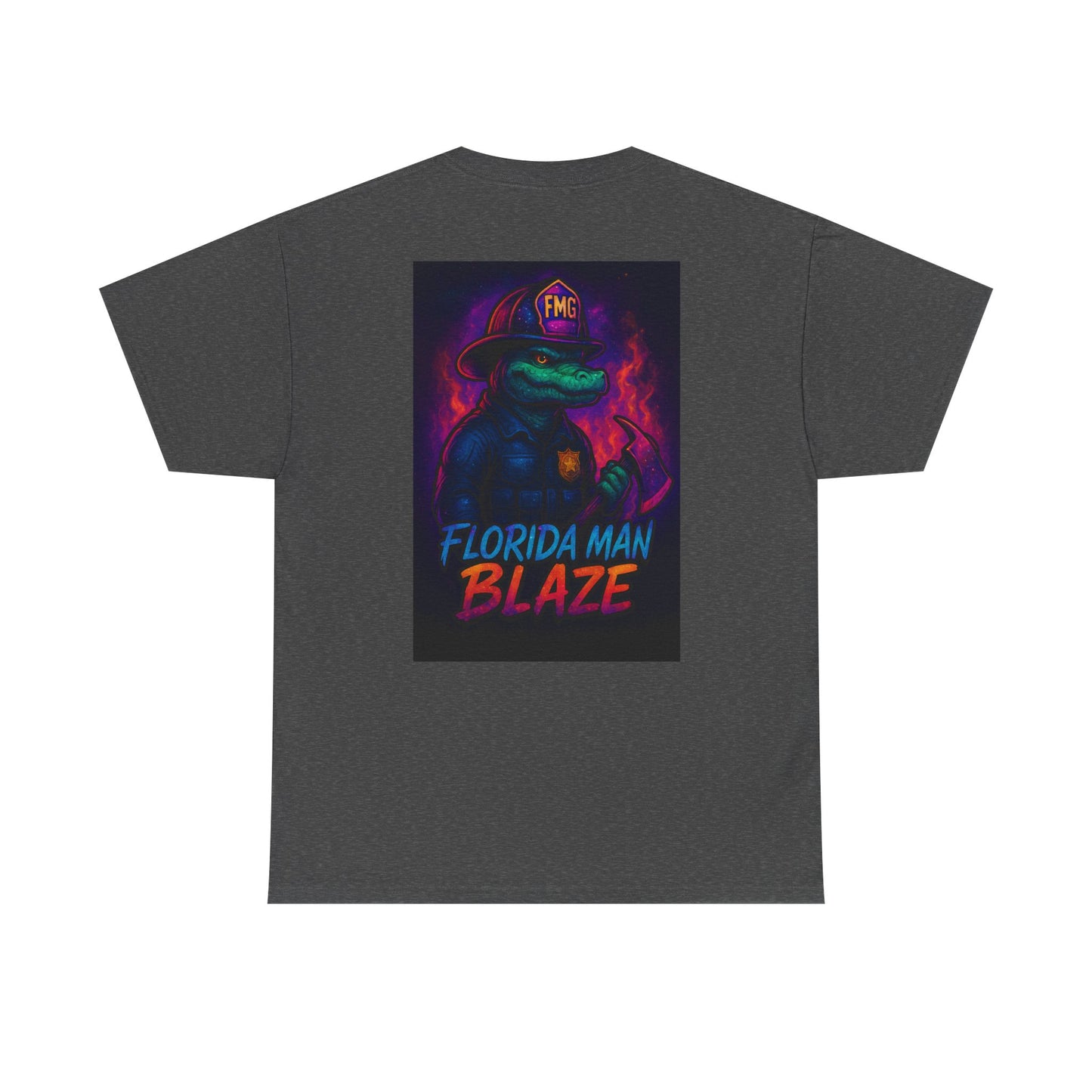 Florida Man Heroes Tee - Unisex Cotton T-Shirt, Funny Gift, Casual Wear, Unique Design, Quirky Florida Apparel