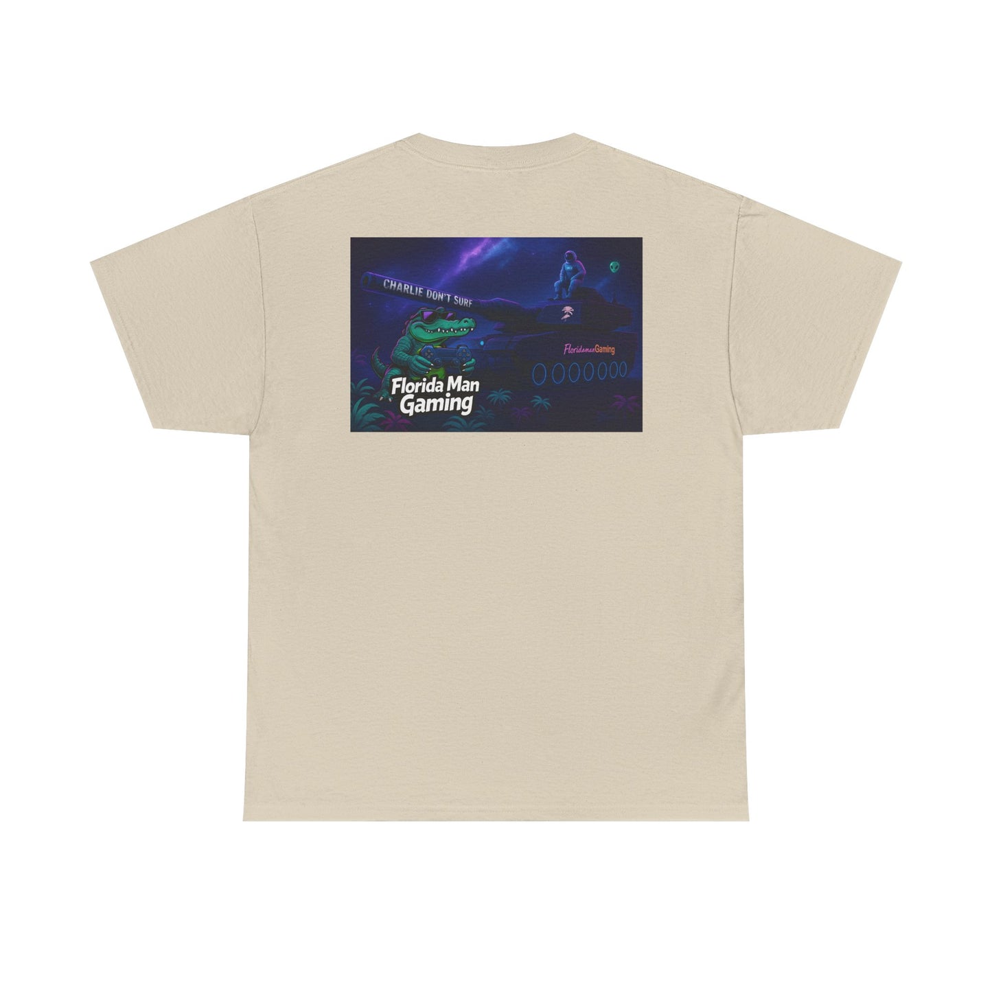 Florida Man Gaming Tee, Unisex Cotton Shirt, Fun Gaming Shirt, Casual Wear, Gift for Gamers, Trendy Graphic Tee