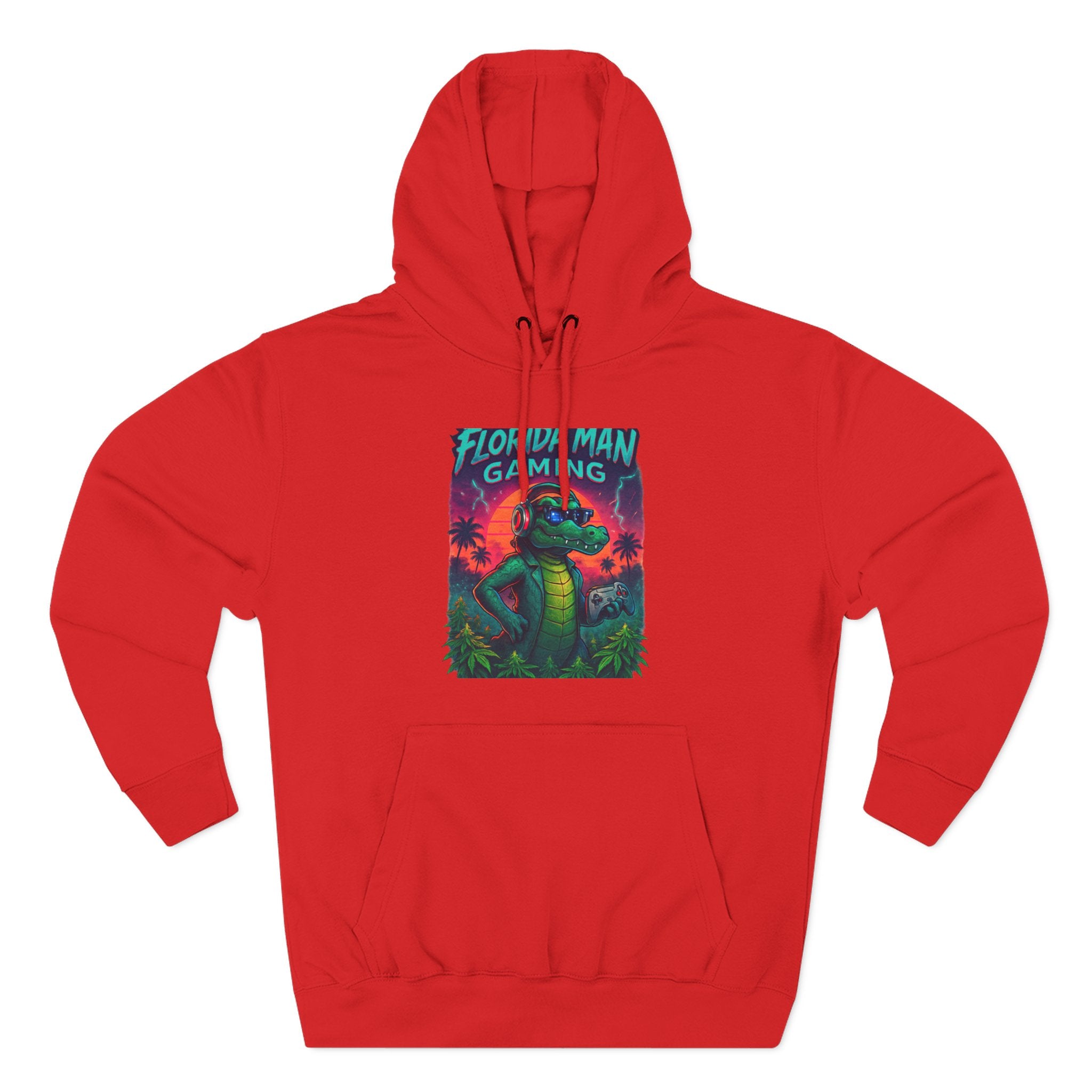 Gamer Fleece Hoodie - Cozy Dragon Design, Perfect for Gaming Sessions, Gifts for Gamers, Casual Wear, Fun Streetwear