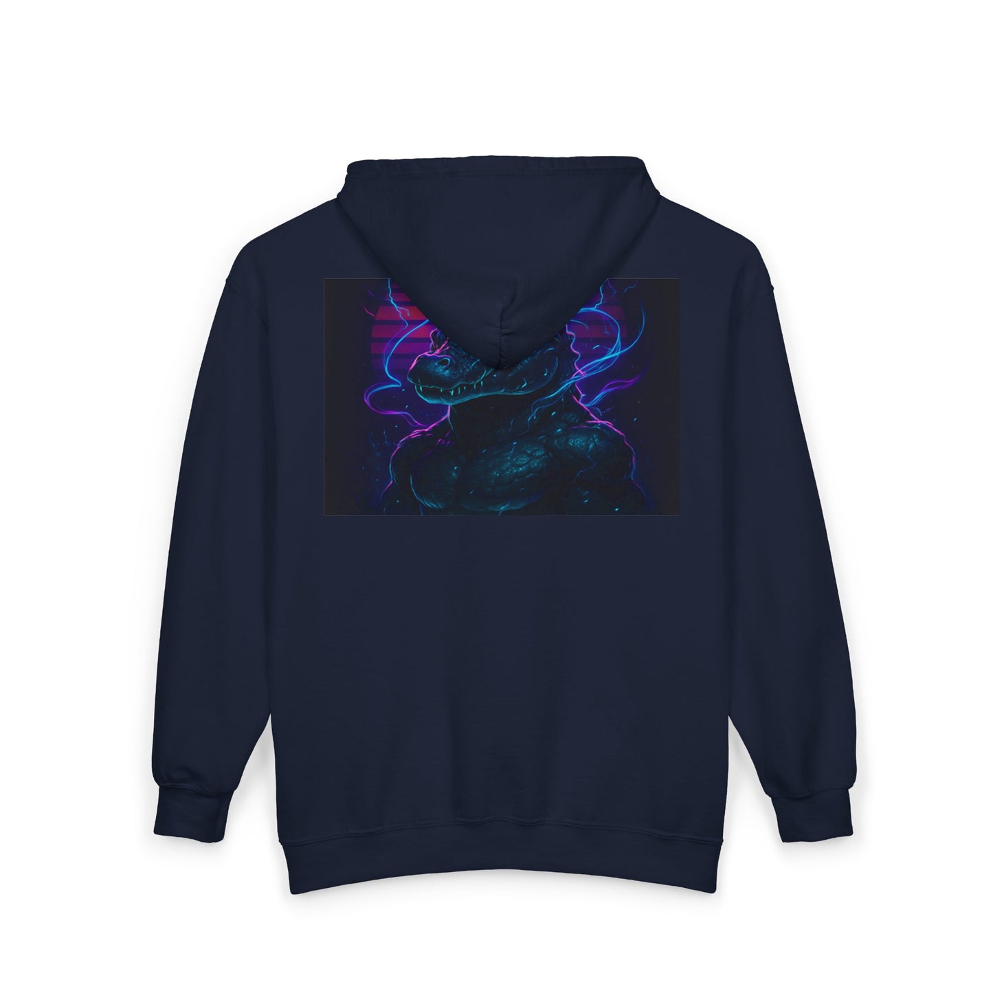 Retro Godzilla Zip Hoodie | Unisex Heavy Blend Hoodie for Fans | 80s Style, Cozy Sweatshirt, Unique Gift, Movie Merch, Warm Outerwear