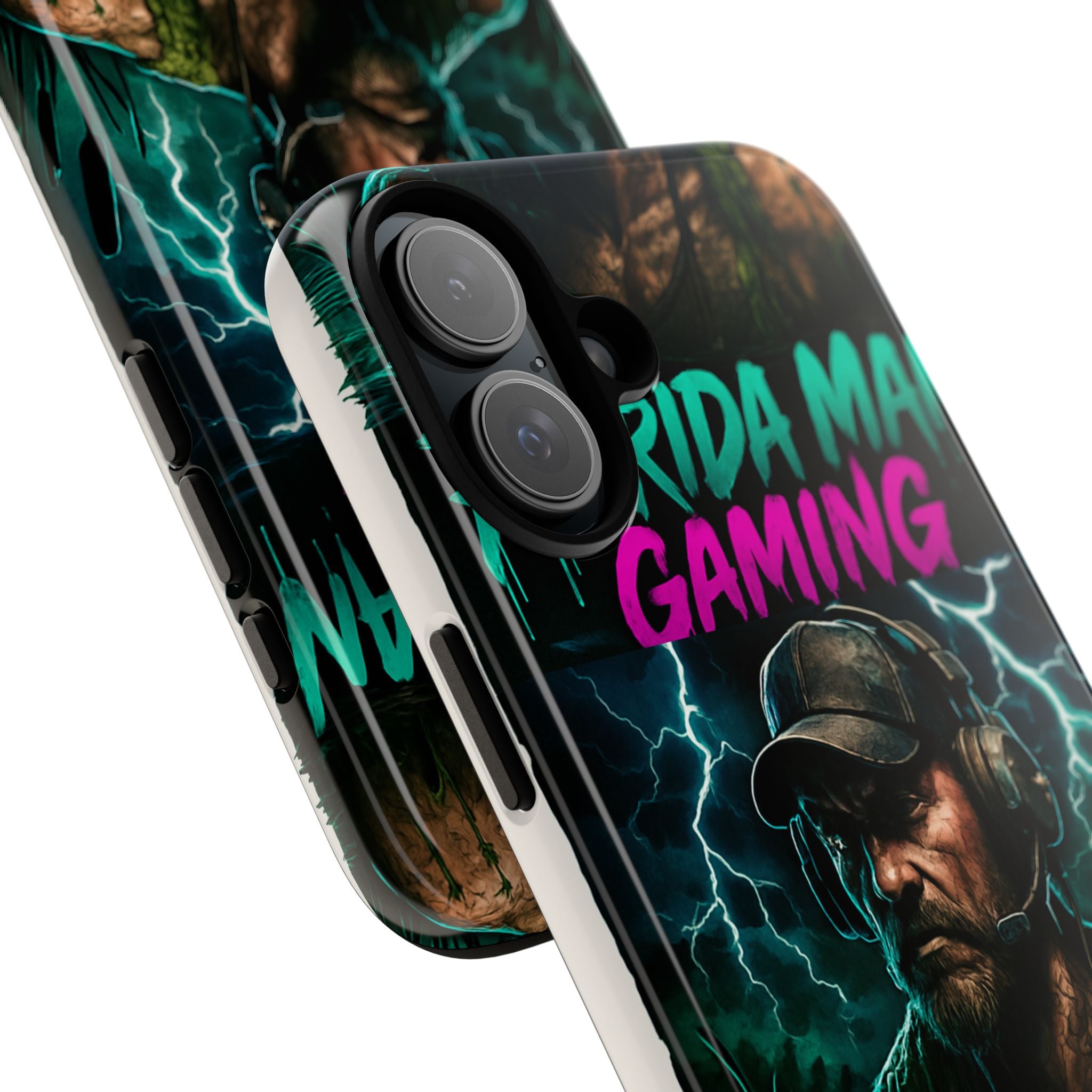 Phone Case - Florida Man Gaming Mascot Rising from the Swamp Tough Case