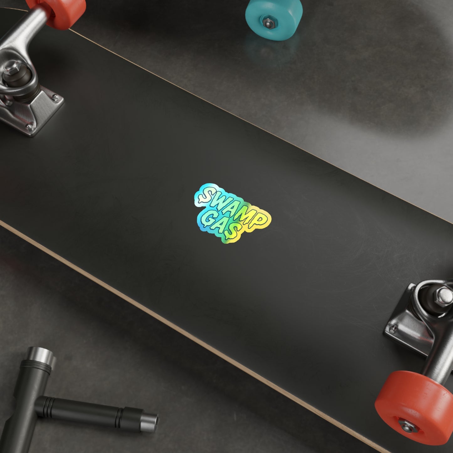 Holographic Die-Cut Stickers – Bright & Fun Vinyl Decals for Skateboards, Laptops, Water Bottles, Gifting, Party Decor