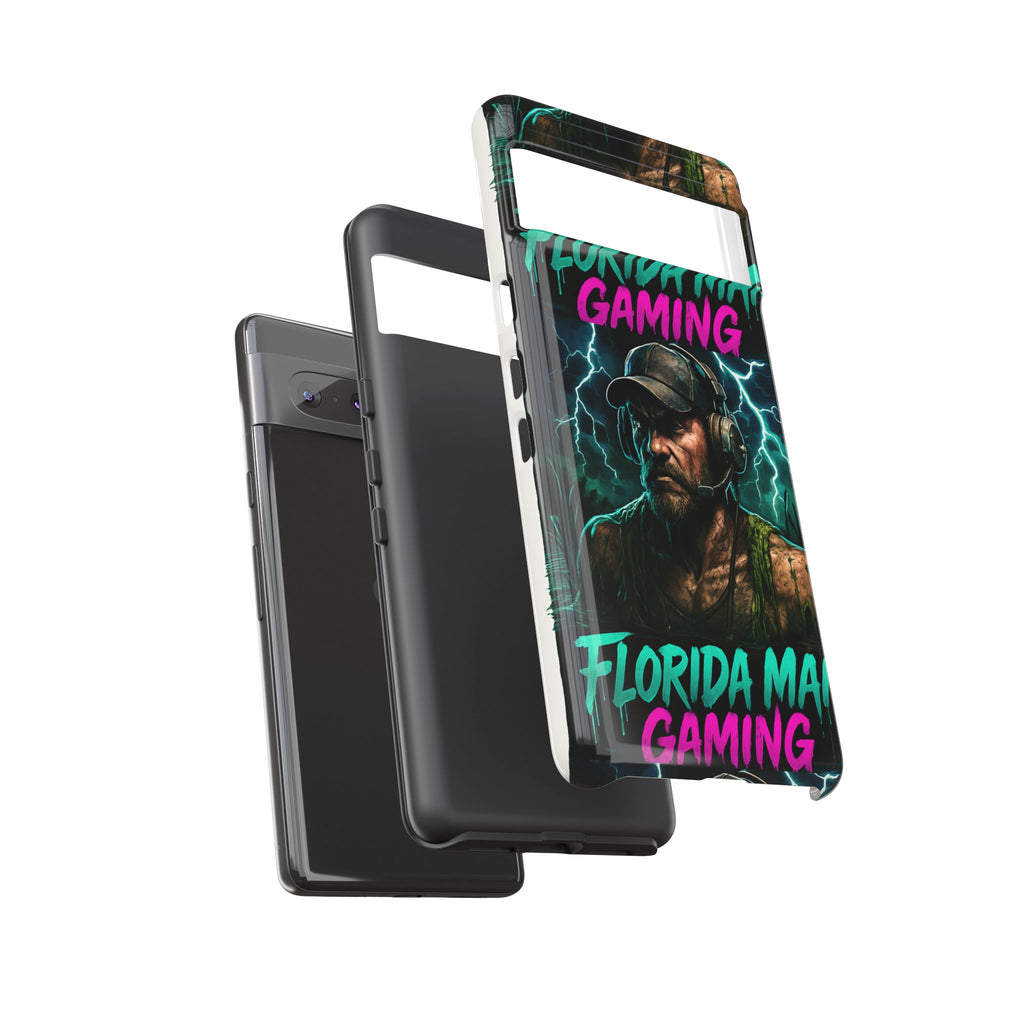 Phone Case - Florida Man Gaming Mascot Rising from the Swamp Tough Case