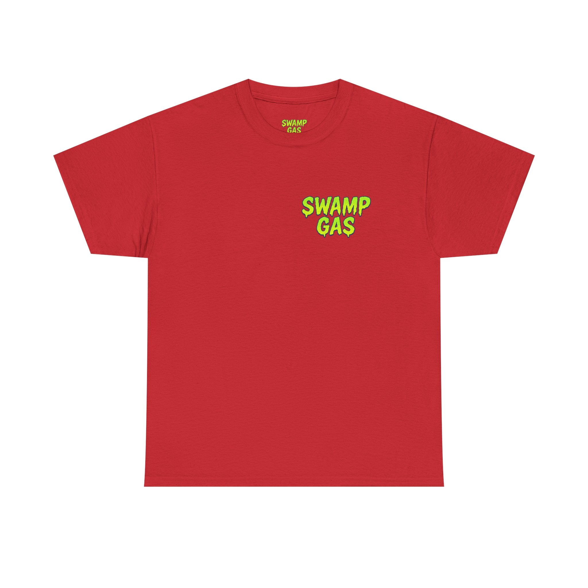 Swamp Gas Graphic Tee - Unisex Cotton T-Shirt, Halloween Costume, Fun Casual Wear, Unique Gift, Funny Shirt for Friends
