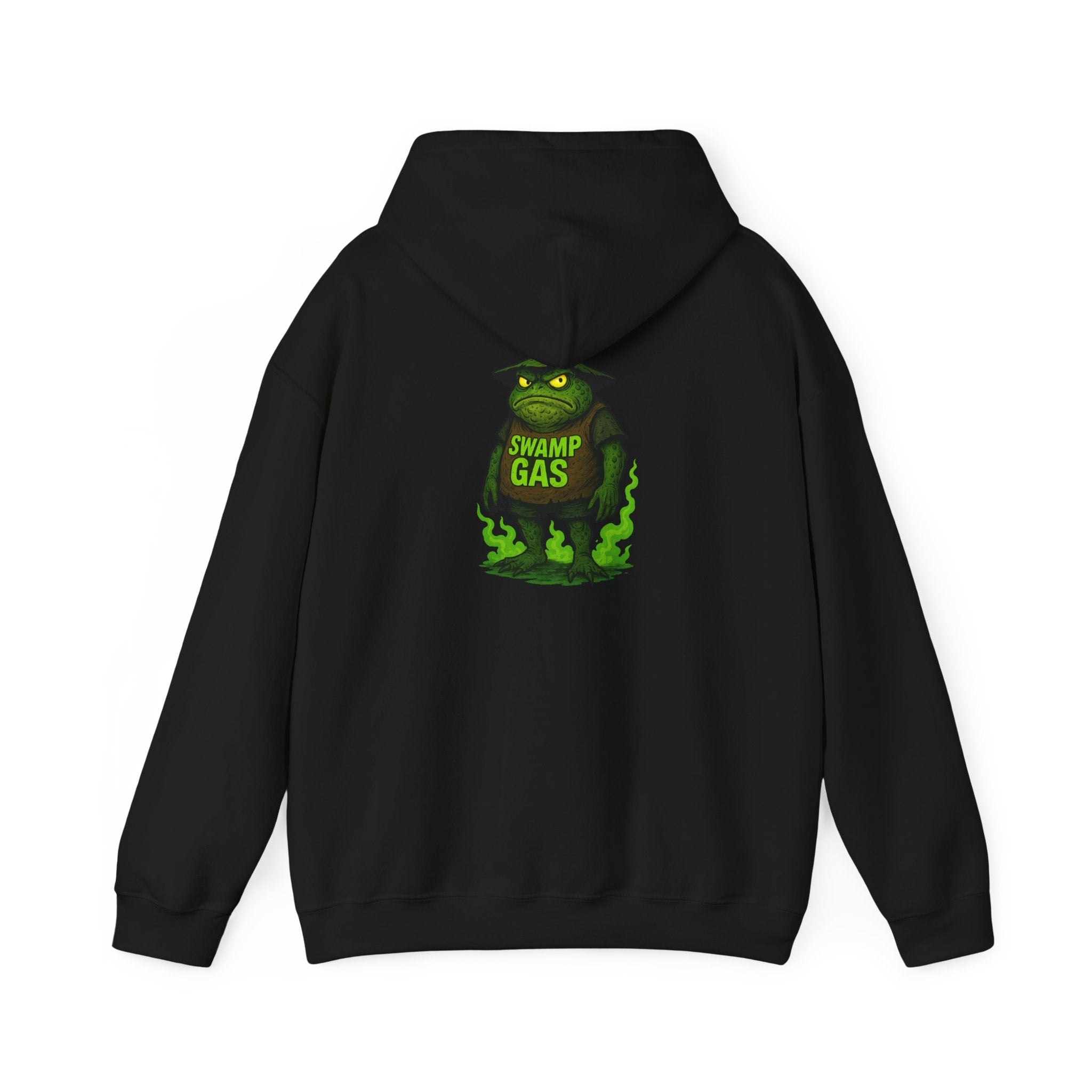 Swamp Gas Unisex Hoodie | Fun Gift for Halloween, Cozy Casual Wear, Unique Graphic Sweatshirt, Quirky Style, Perfect for Fall