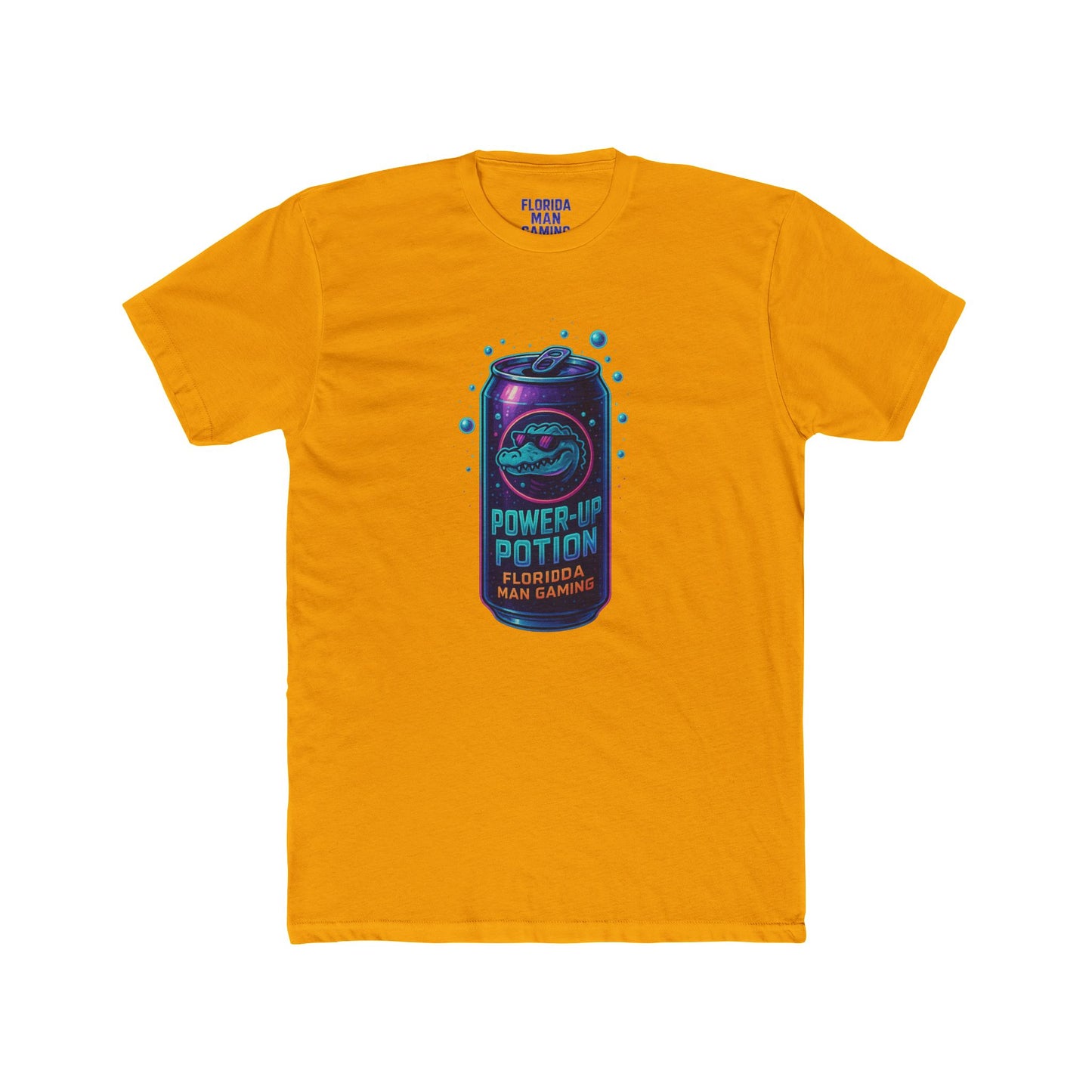 Florida Man Crew Tee: Gaming Humor Shirt, Fun Gift for Gamers, Unisex Tee for Parties, Retro Style Casual Wear, Unique Birthday Present