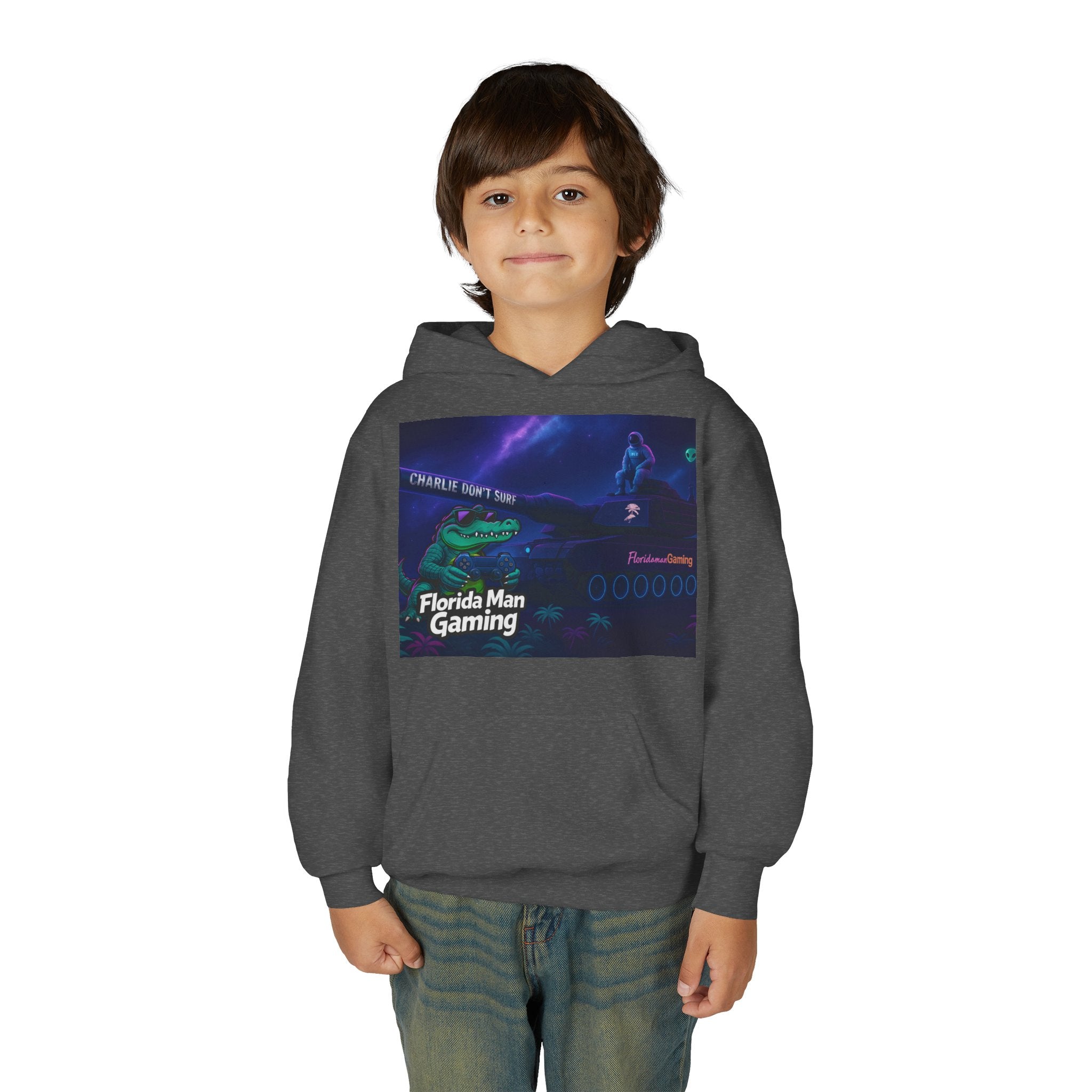 Youth Heavy Blend Hooded Sweatshirt