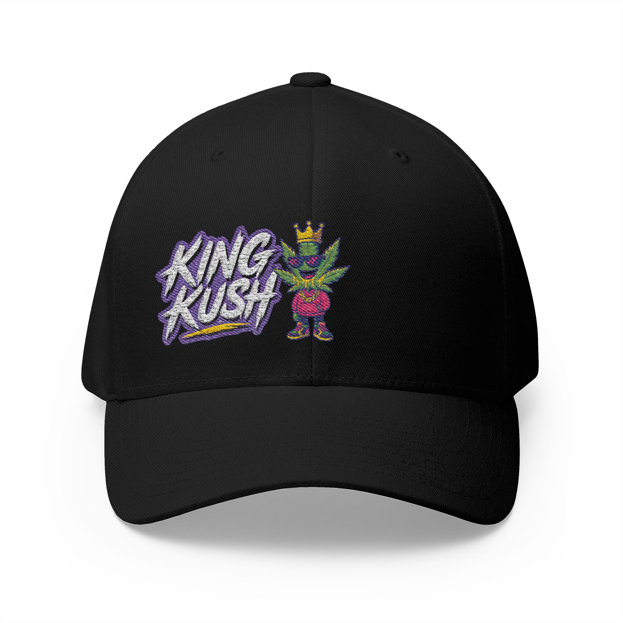 King Rush Embroidered Cap, Fun Gift for Gamers, Casual Streetwear, Fashion Accessories, Birthday Present, Outdoor Activities